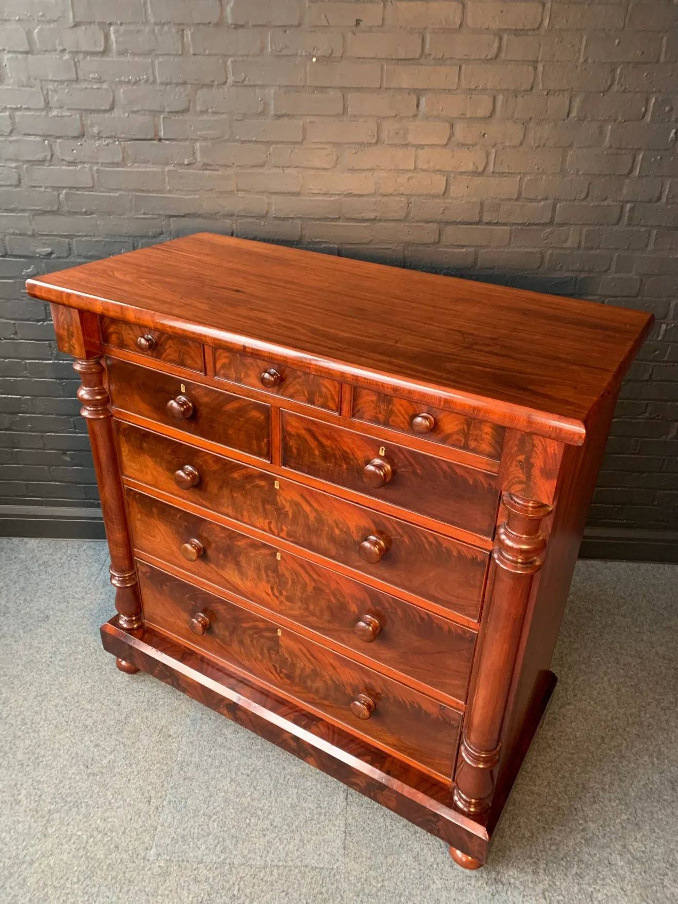 19th Century Chest Of Drawers By R H & J Simpson
