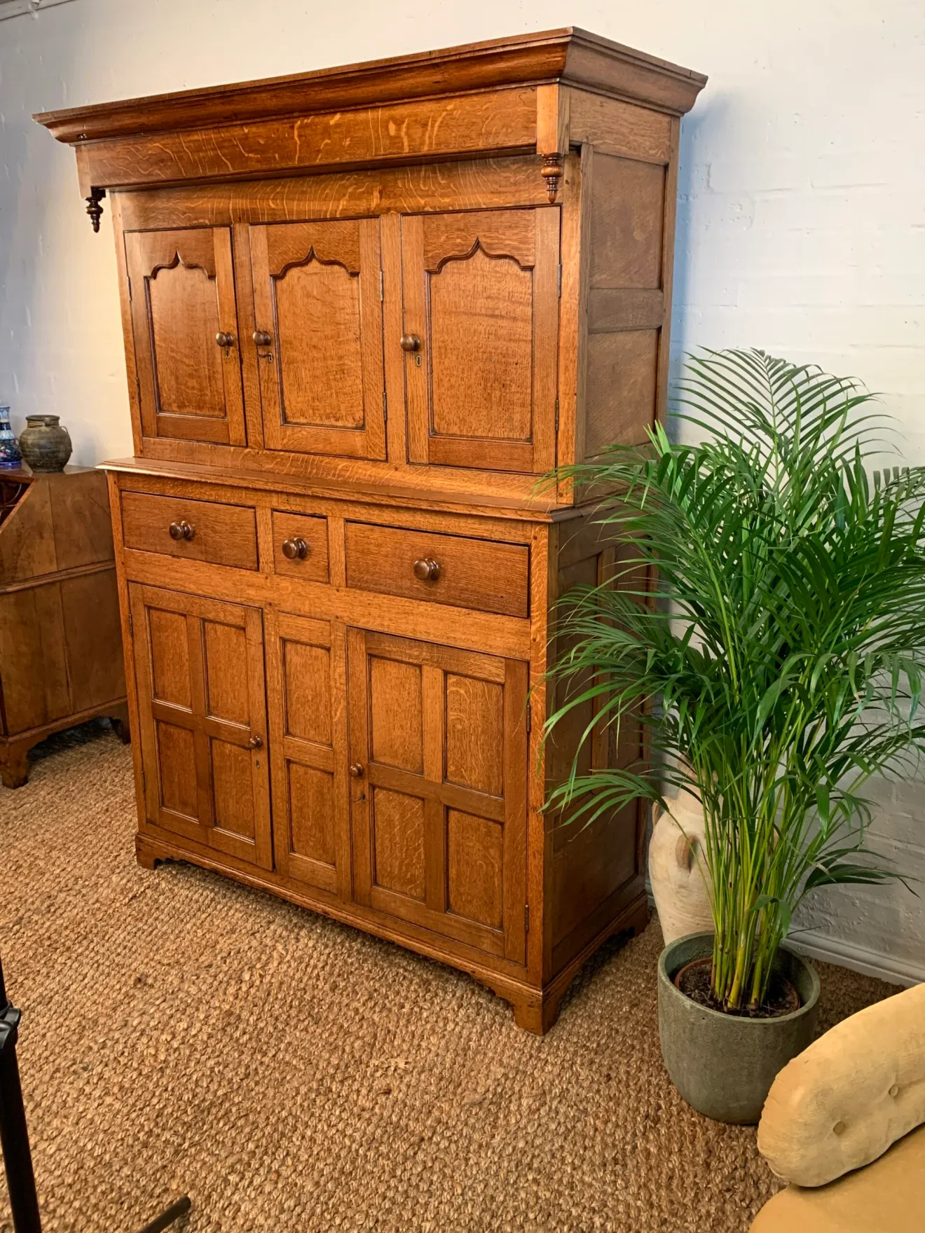 19th Century Welsh Oak Deuddarn