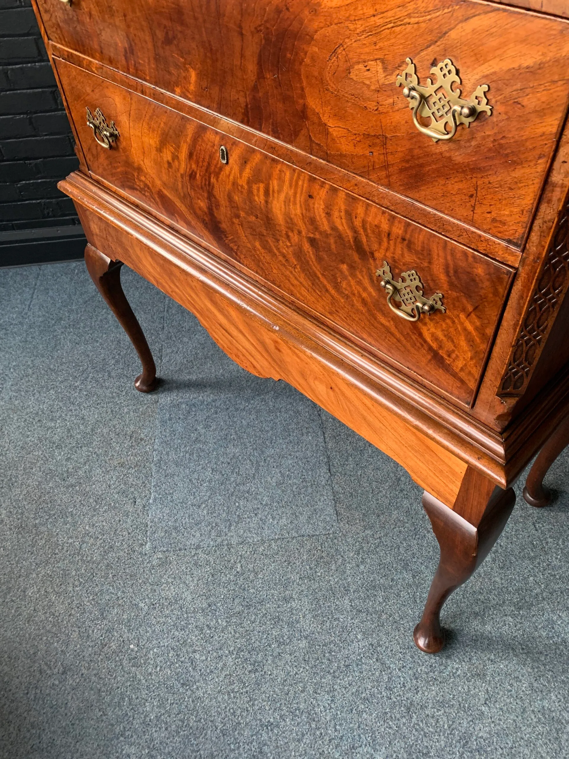 Attractive George III Chest On Stand