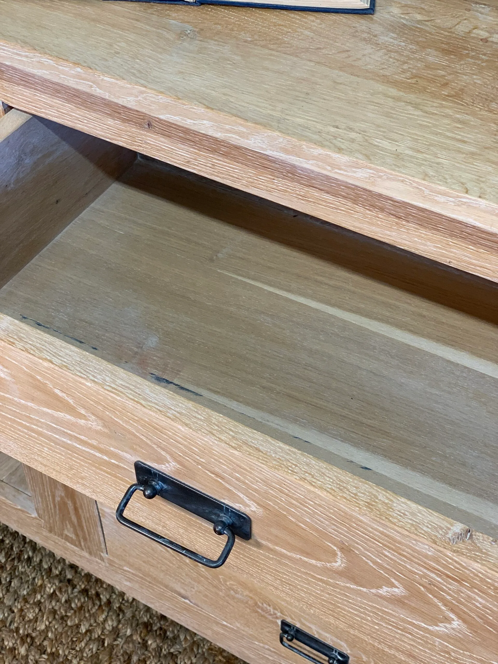 Beautiful Hand-Applied Limed Oak Sideboard