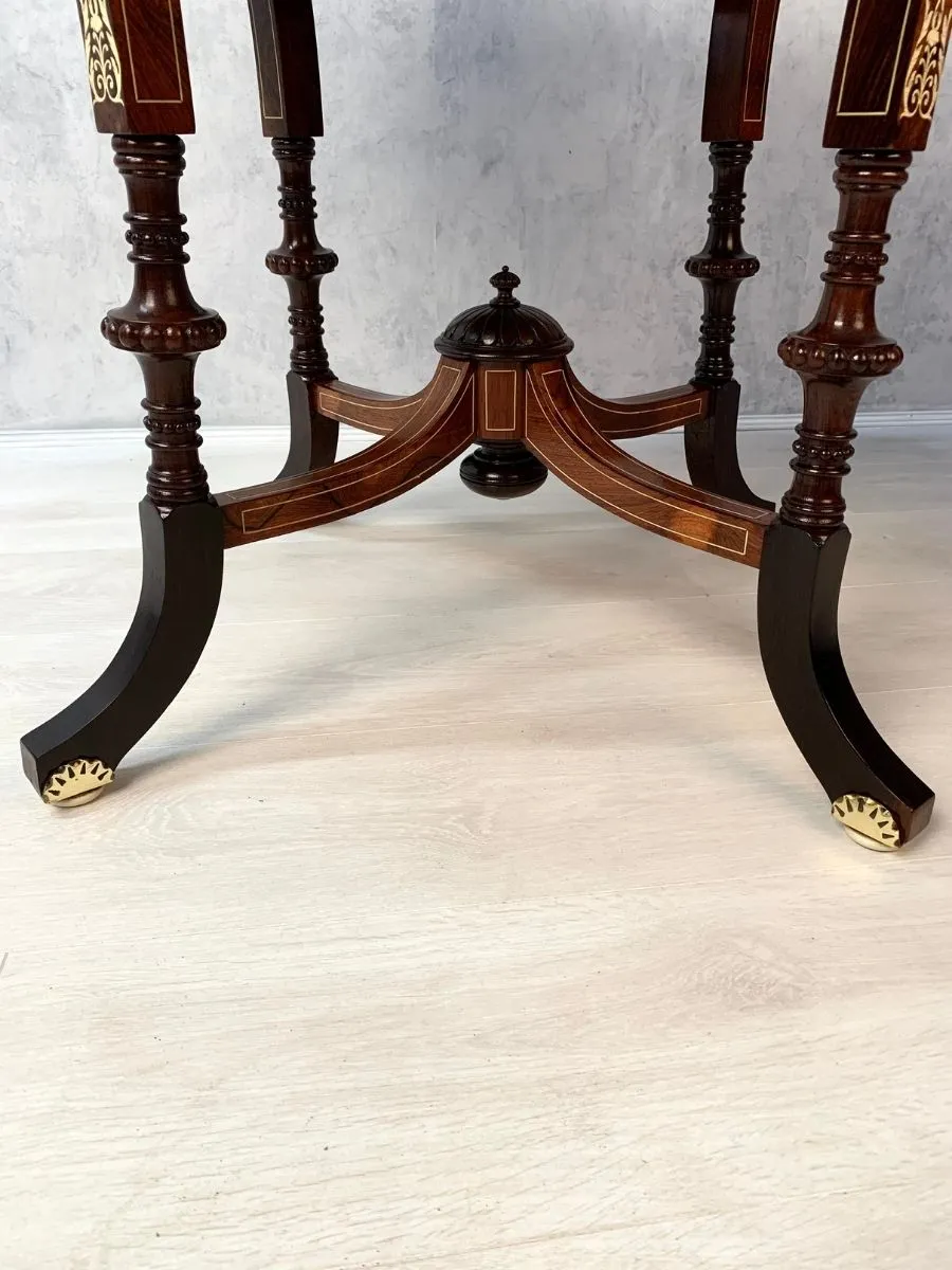 Edwardian Rosewood Occasional/Side Table