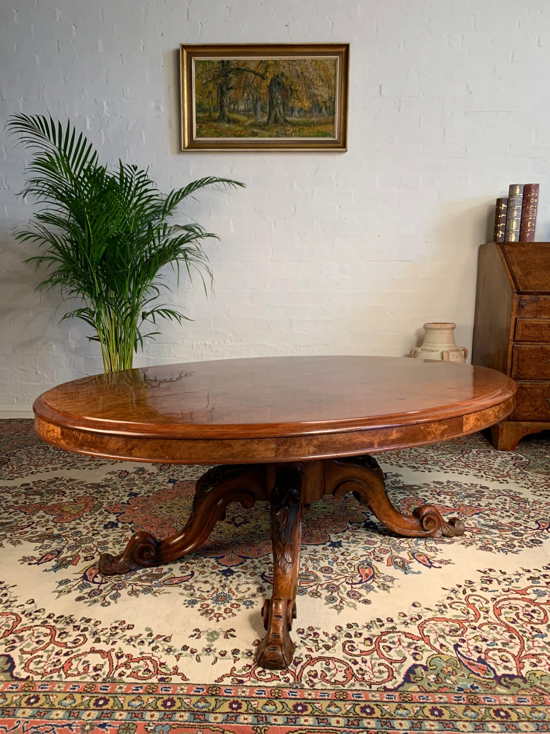 Victorian Walnut Coffee Table