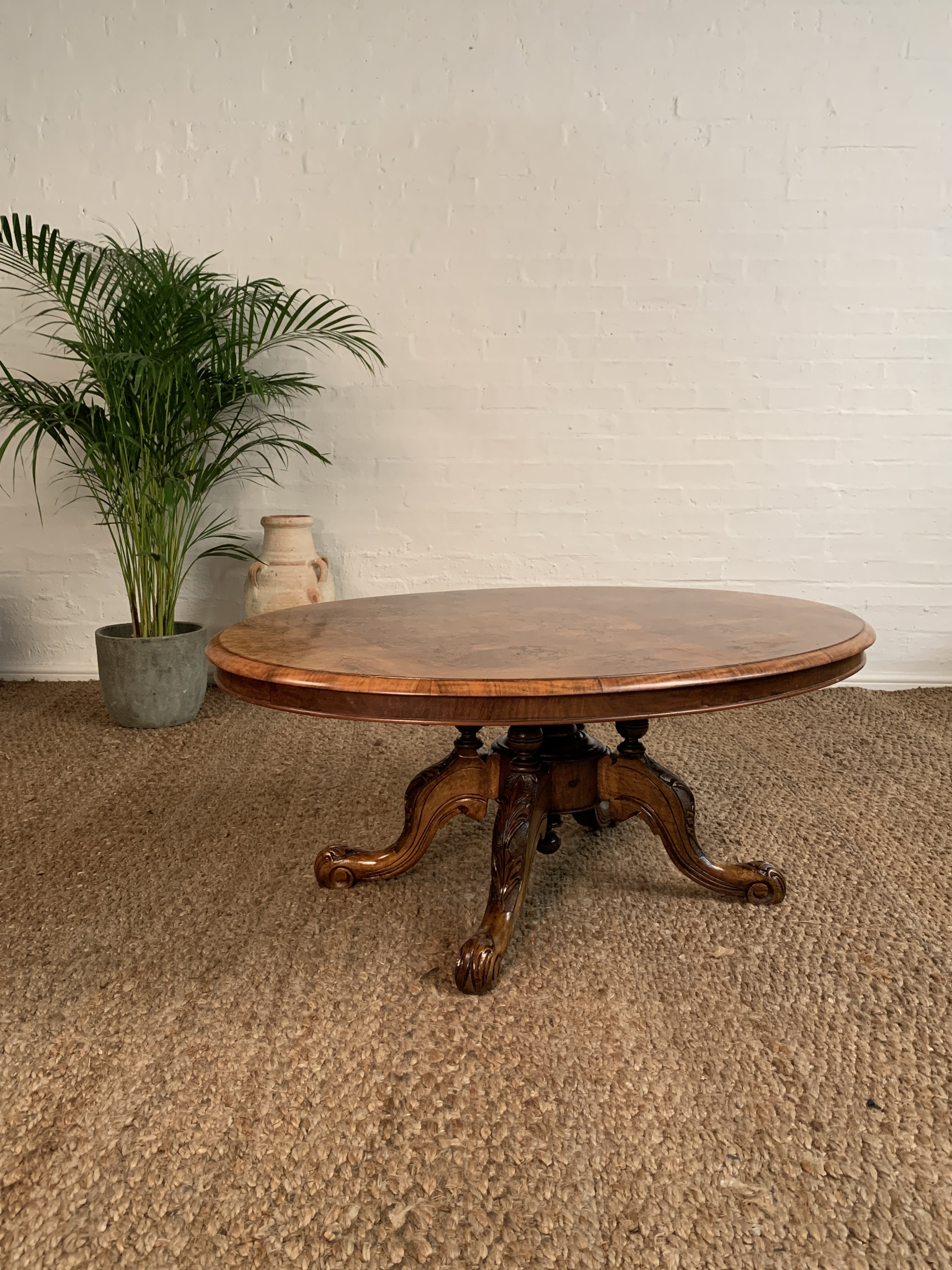 Victorian Walnut Coffee Table