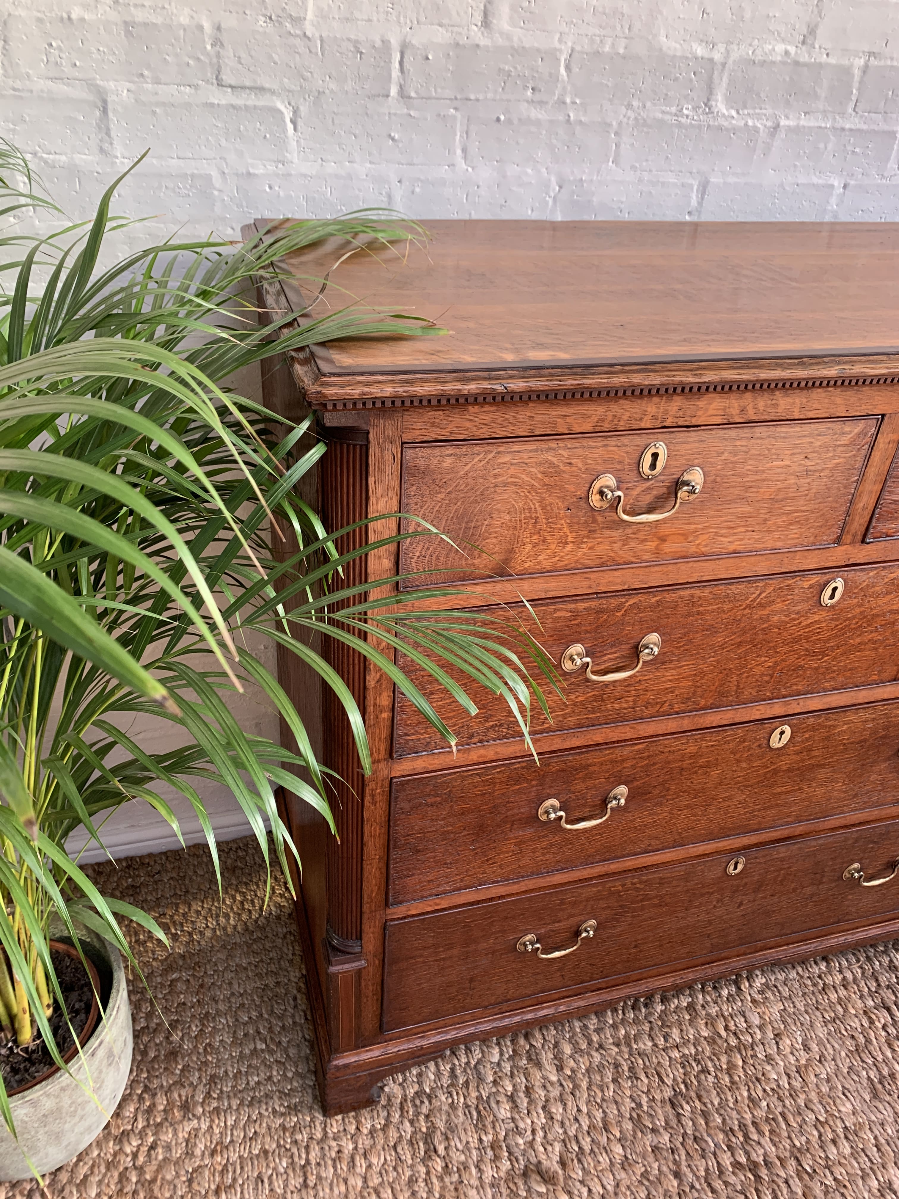 George III Oak Chest of Drawers