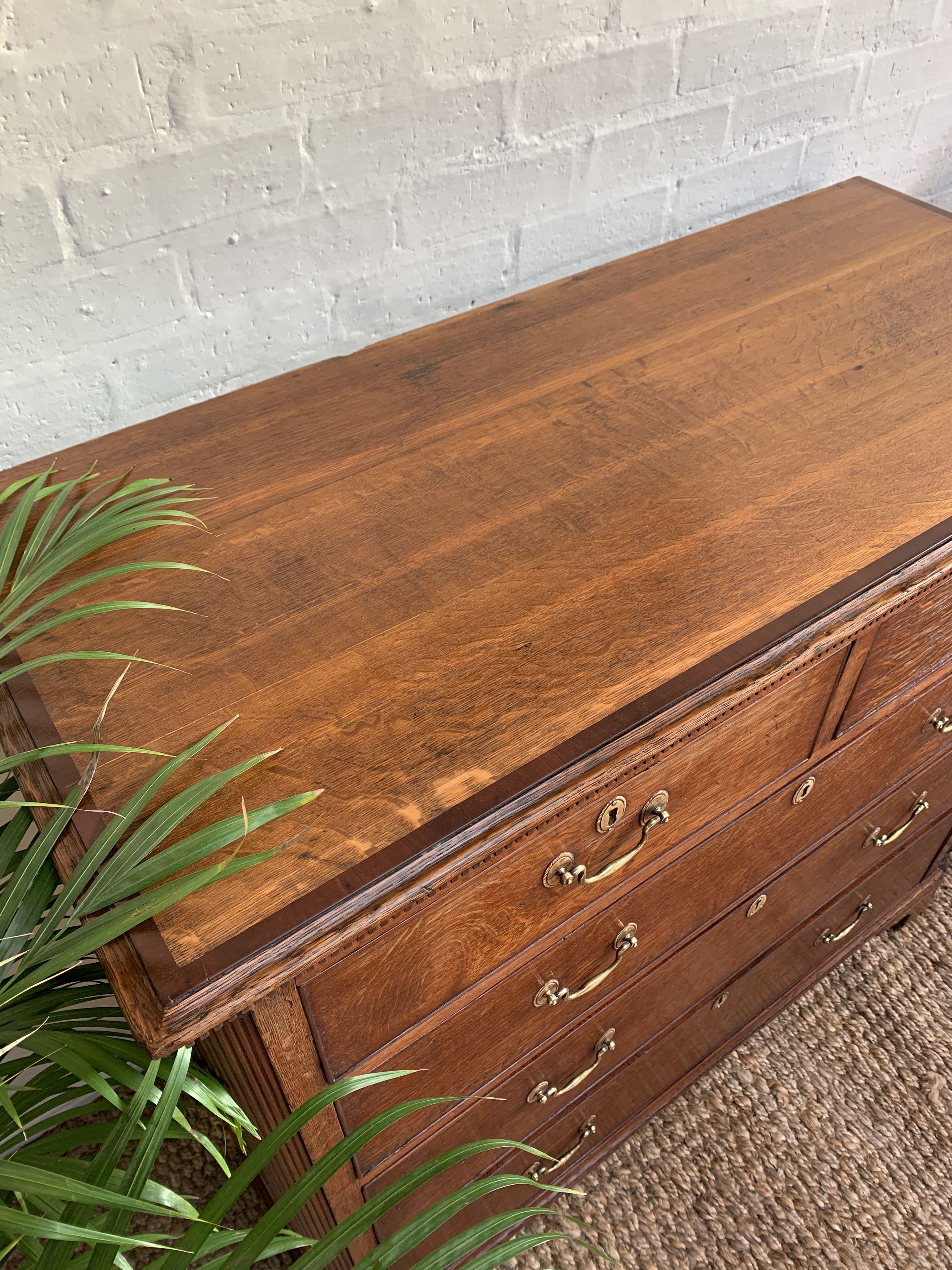 George III Oak Chest of Drawers