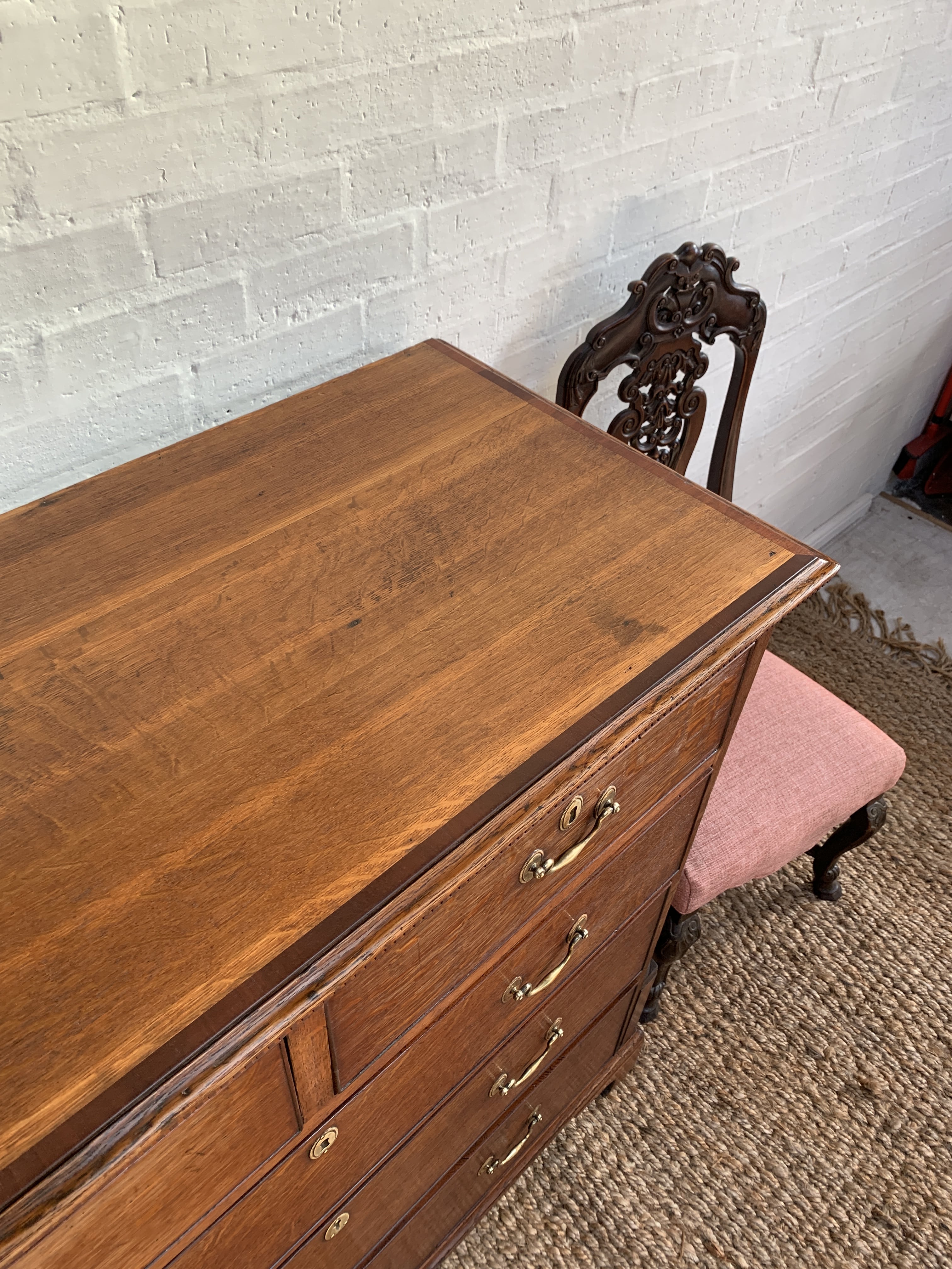 George III Oak Chest of Drawers