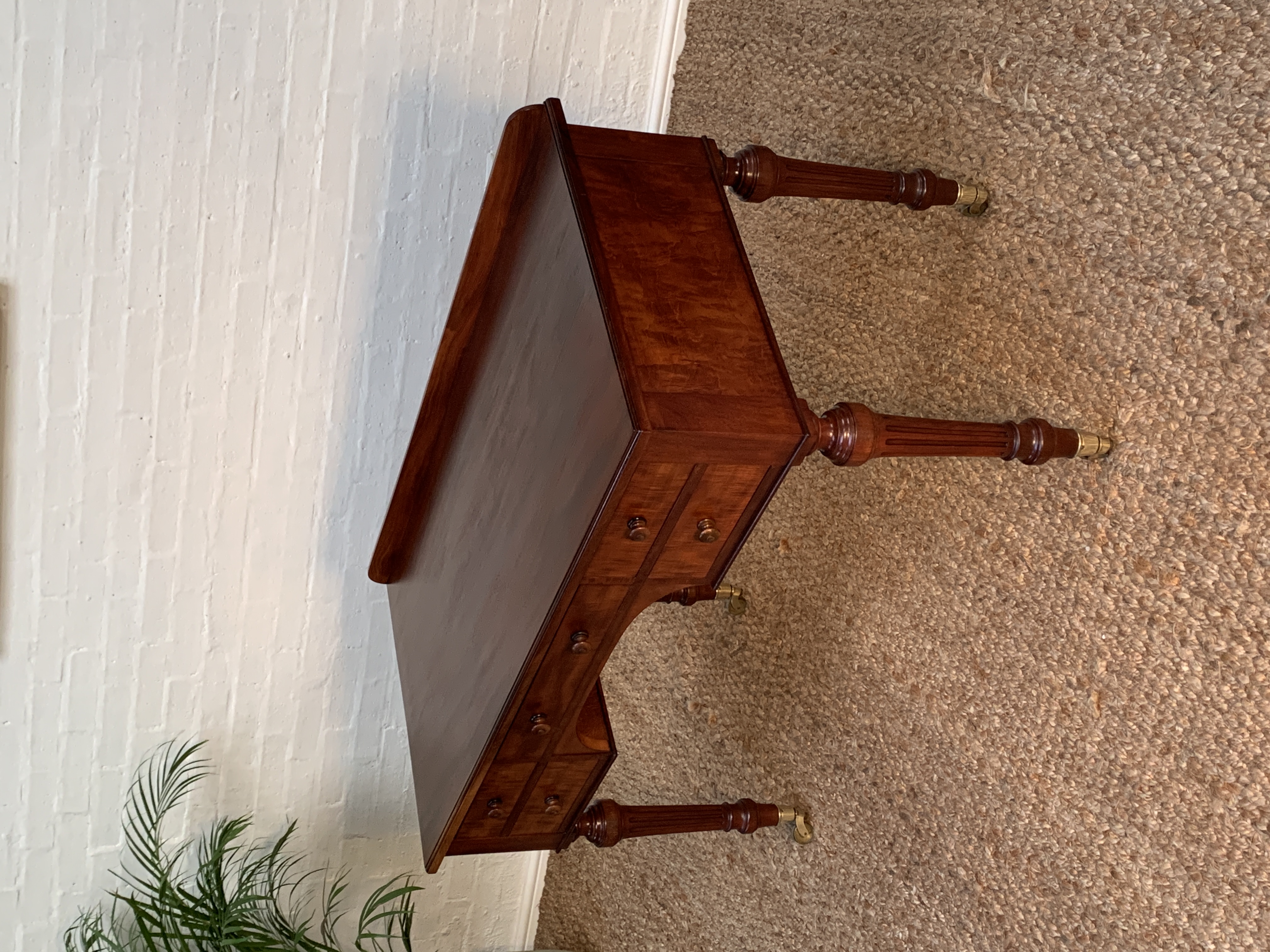 Mahogany Writing Desk by Holland & Sons