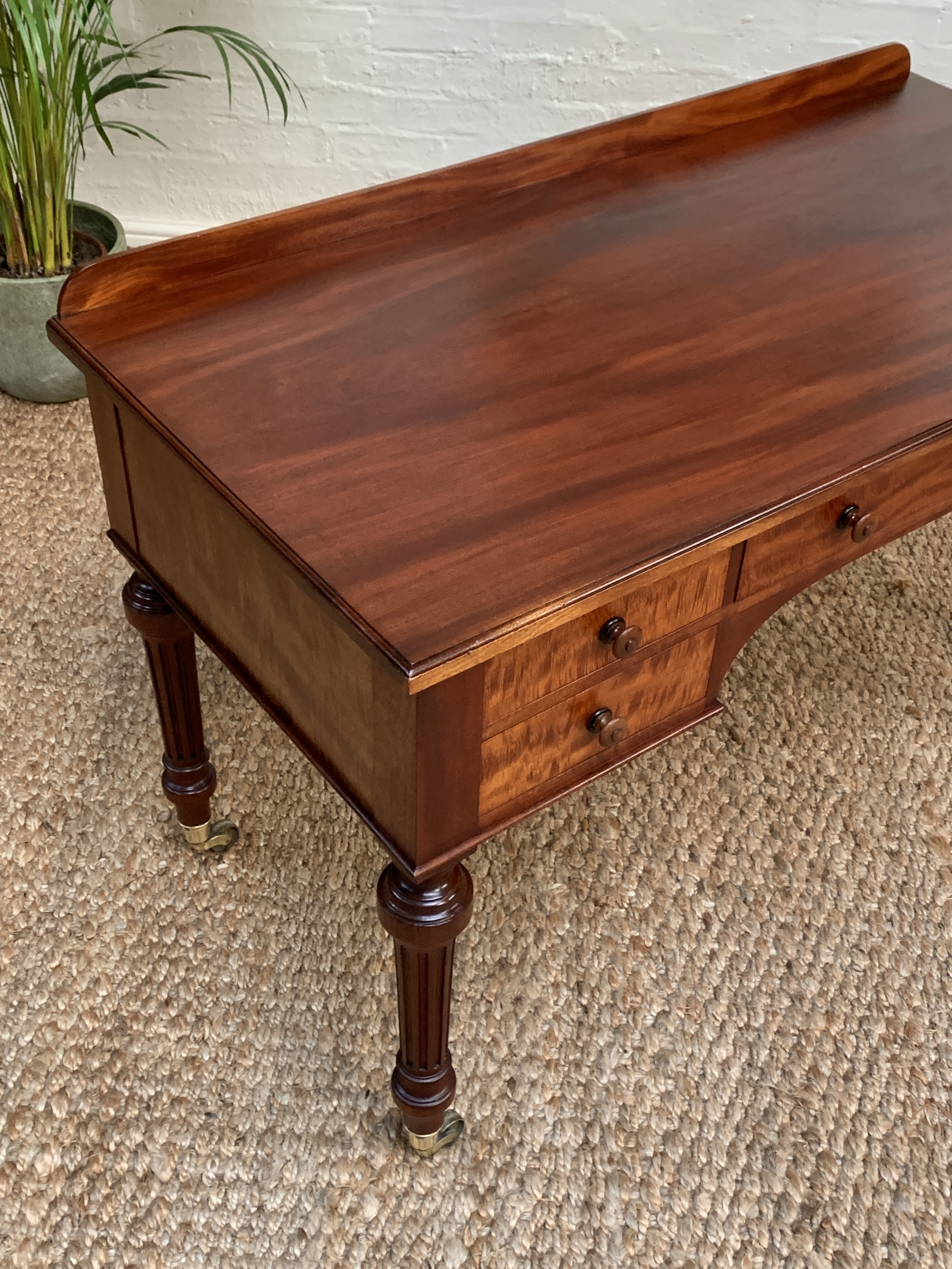 Mahogany Writing Desk by Holland & Sons