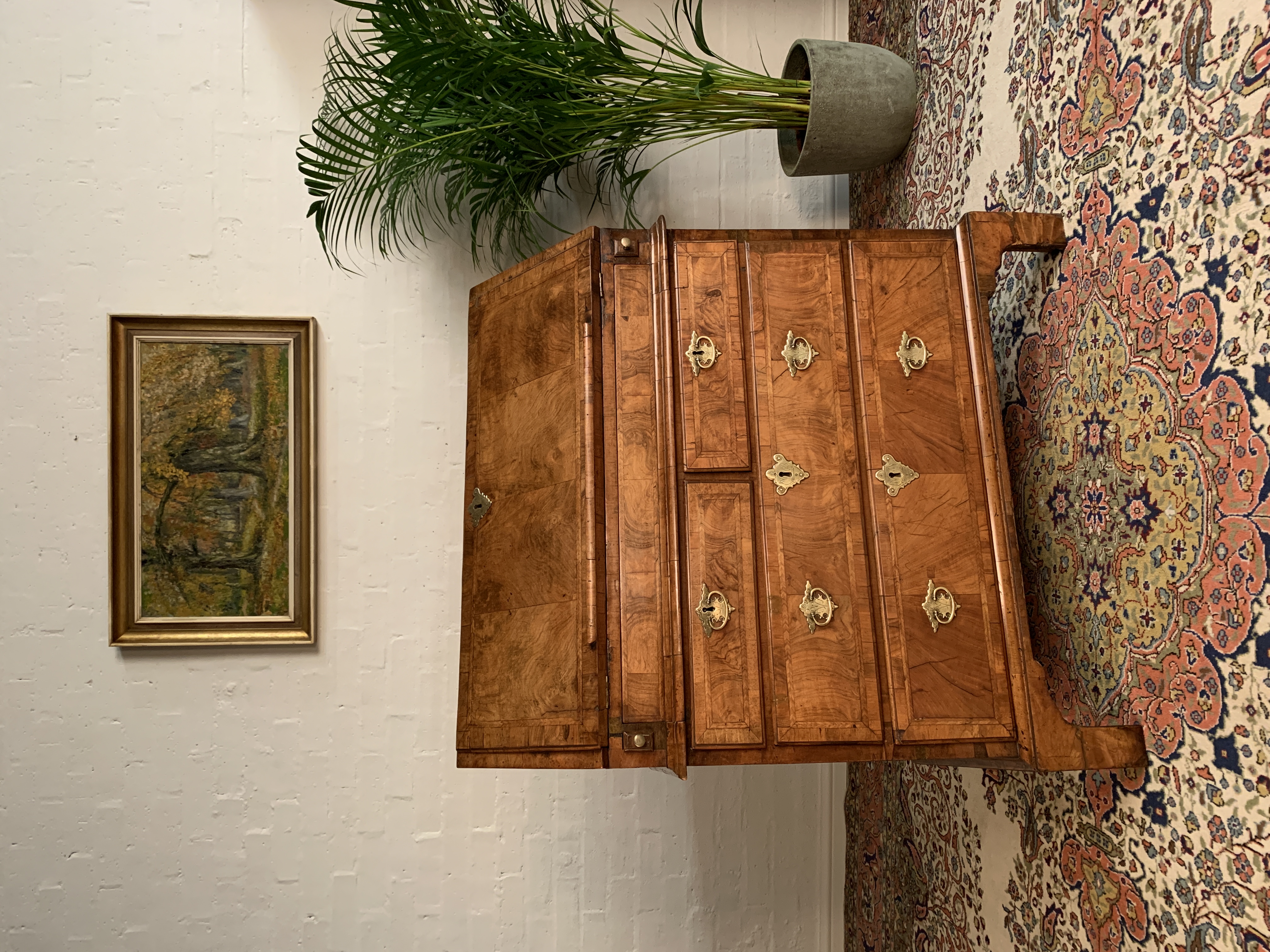 Early 18th Century Walnut Bureau