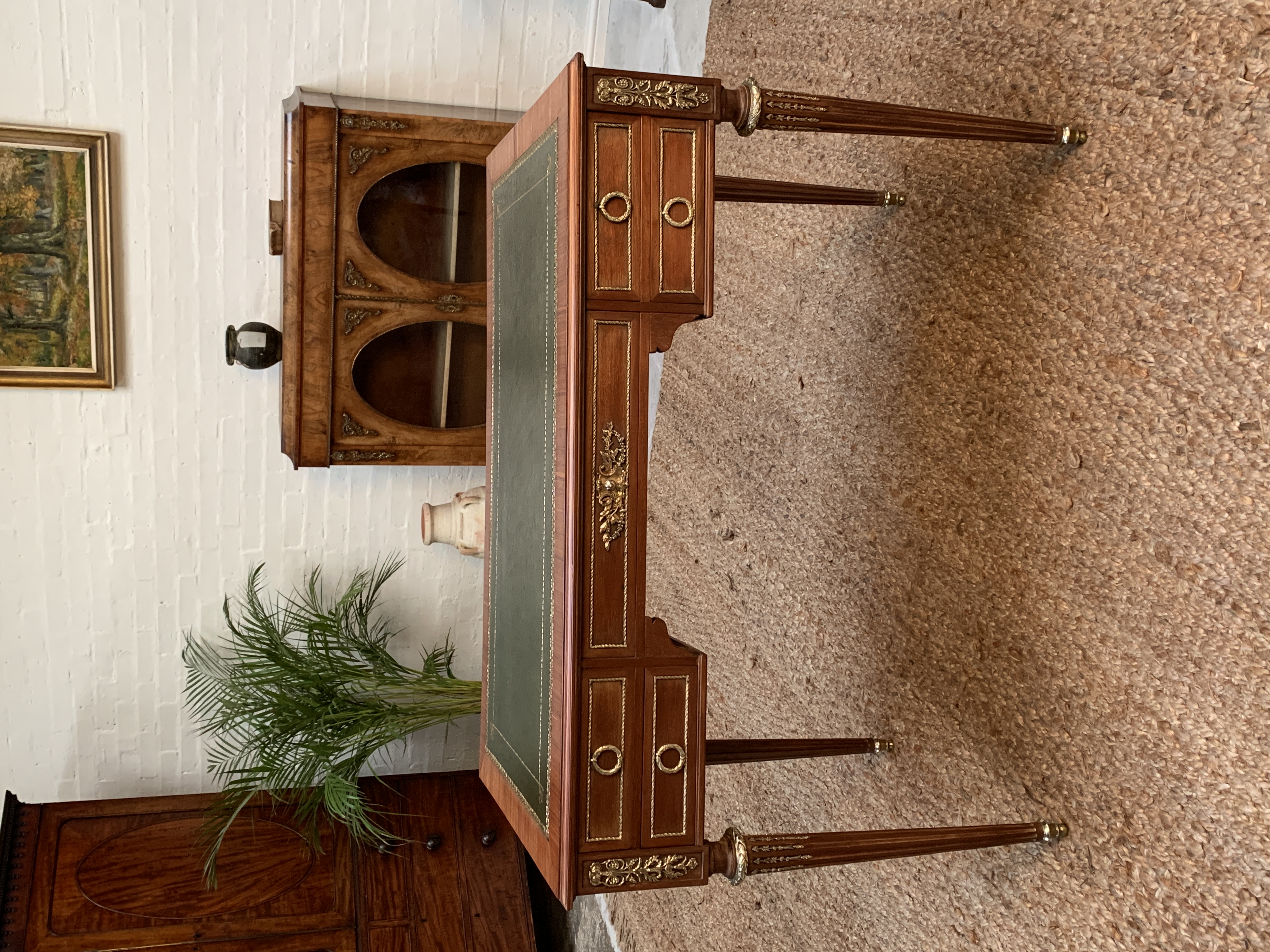 Elegant Antique French Desk C1900