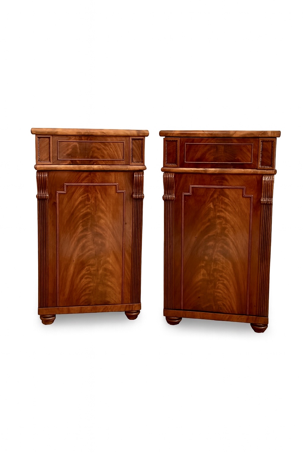 Regency Mahogany Bedside Cabinet