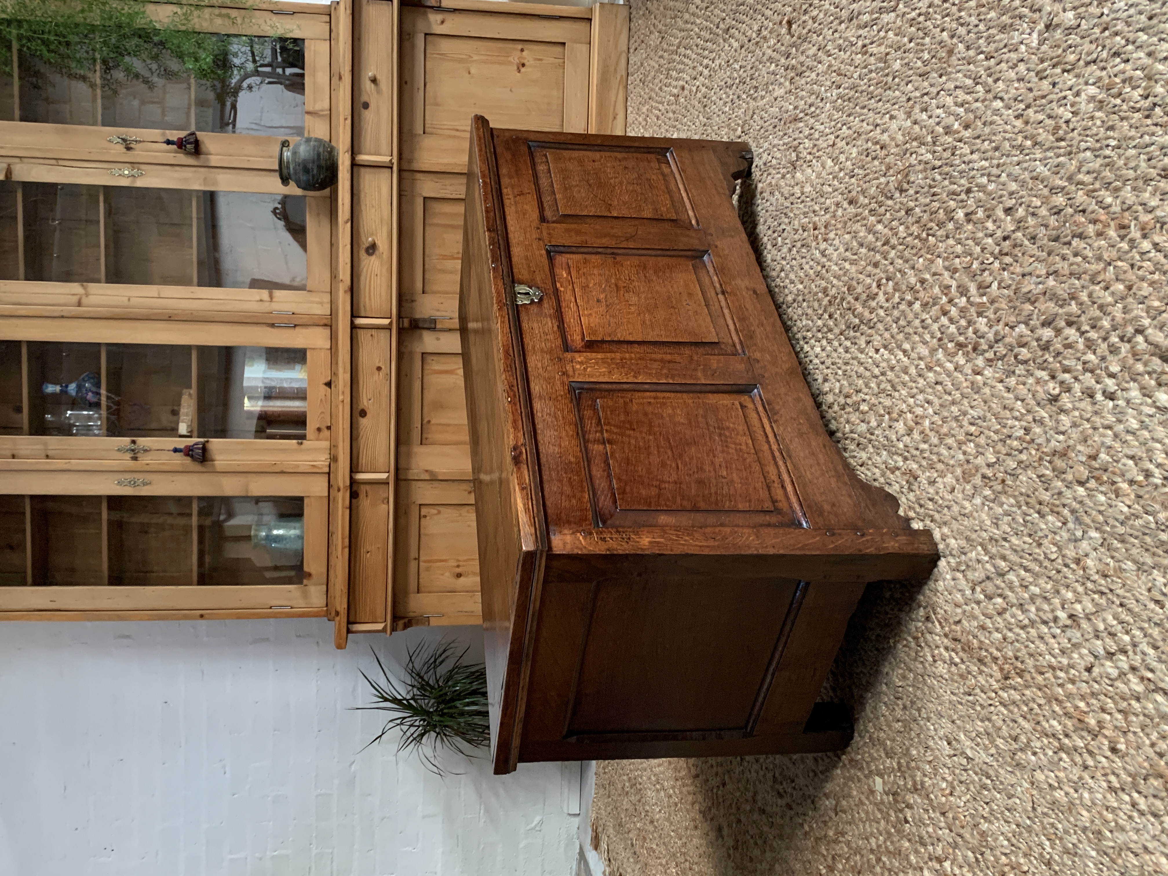 18th Century Oak Coffer / Blanket Chest