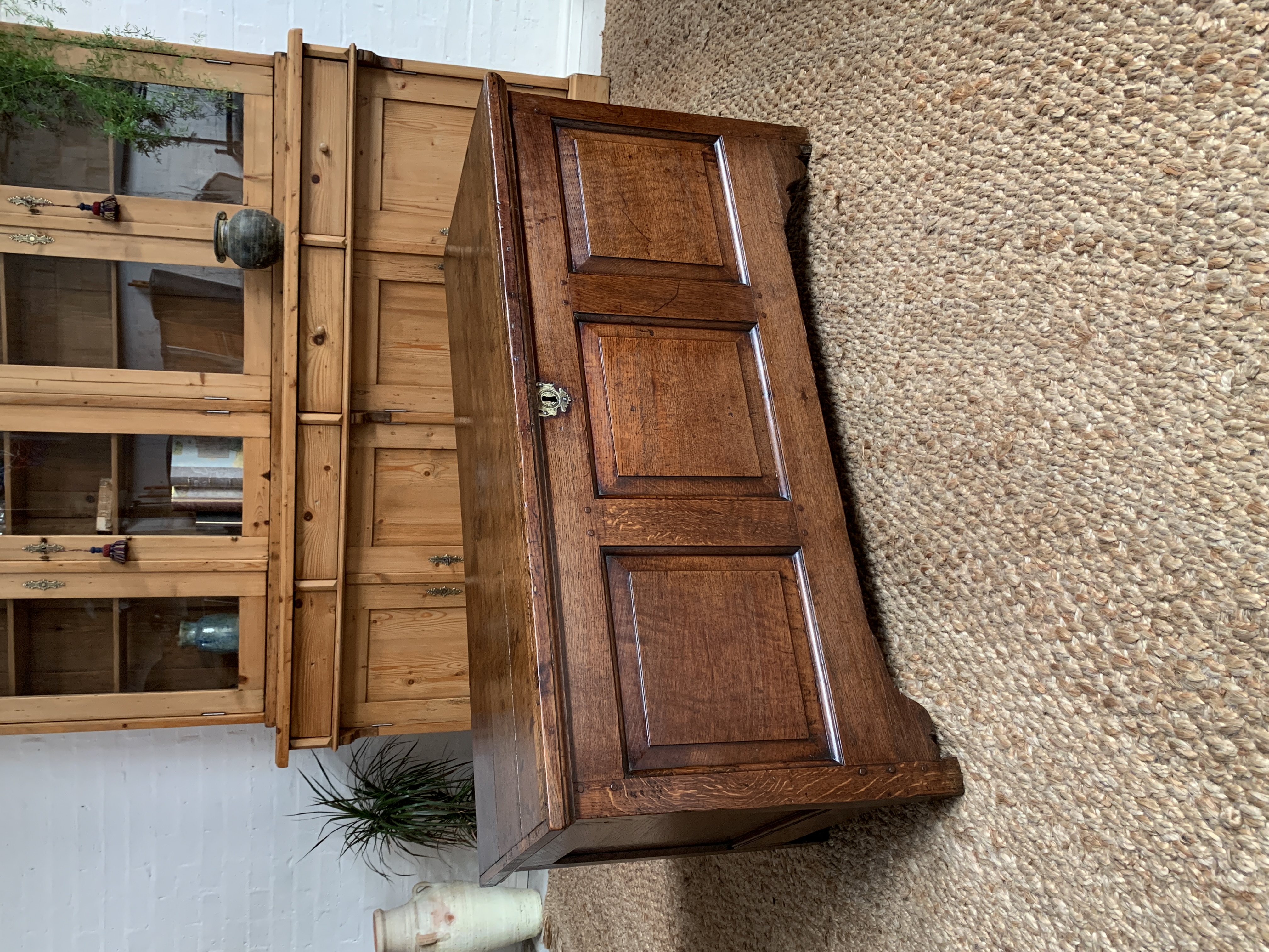 18th Century Oak Coffer / Blanket Chest