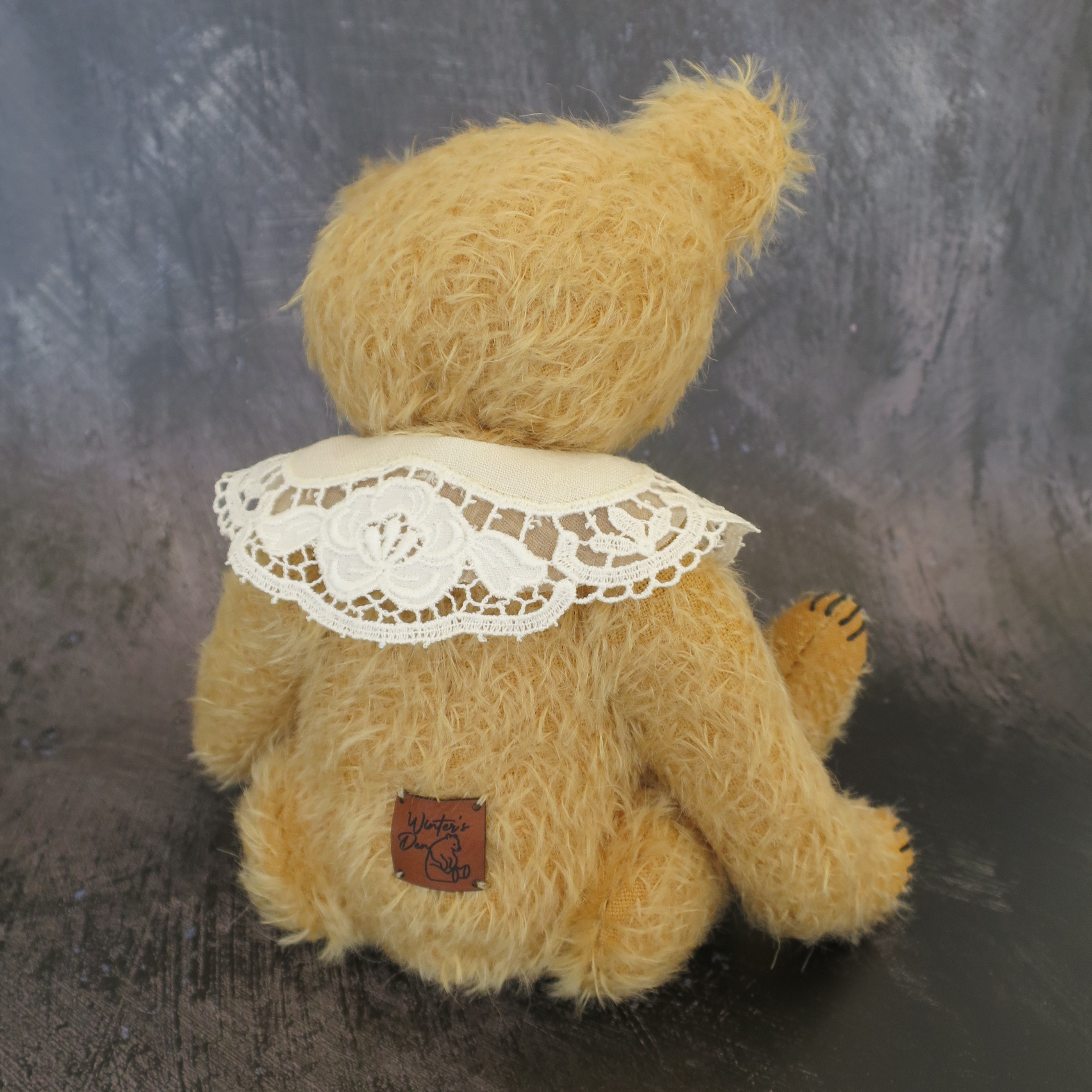 Wynn: a handmade mohair teddy bear