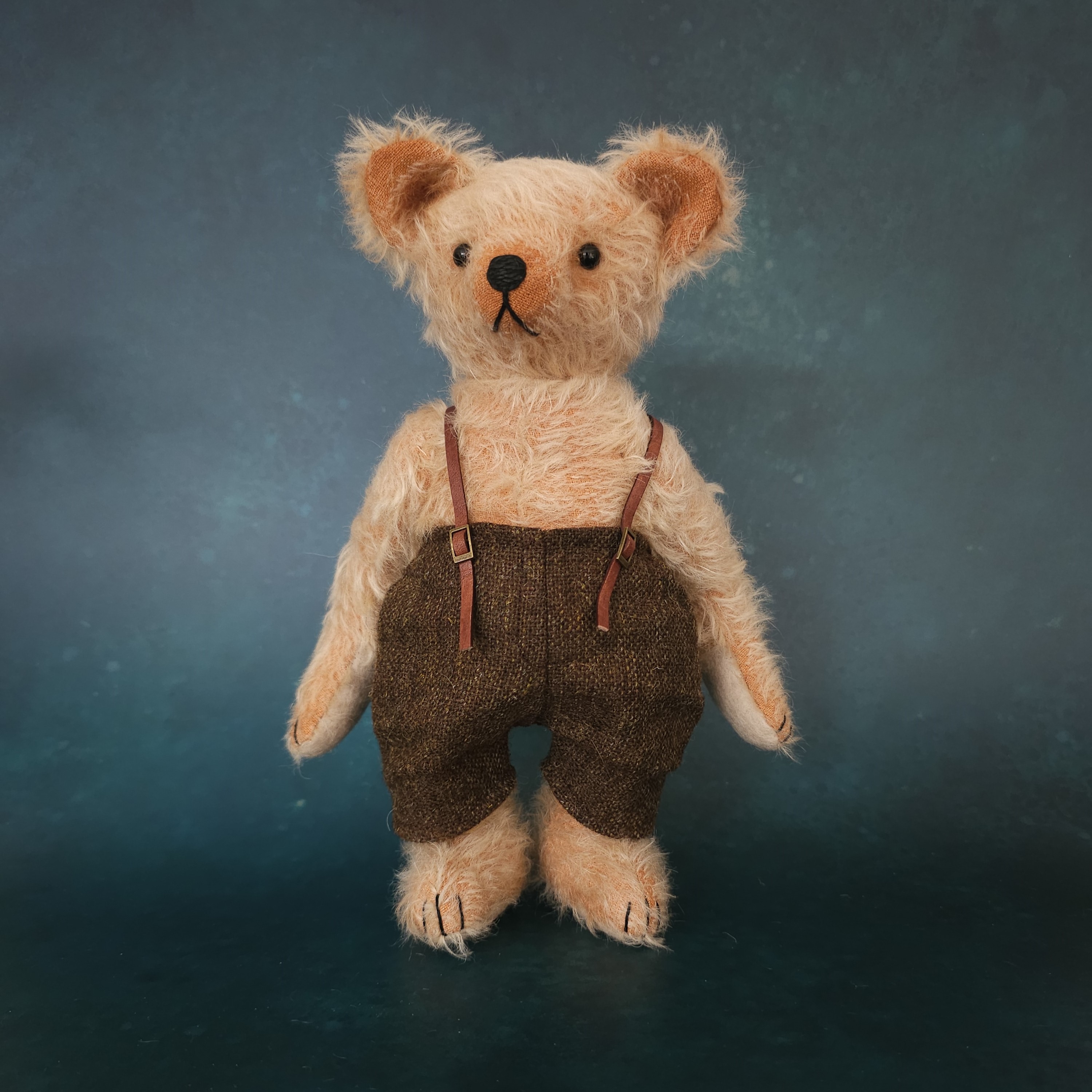 Otto: a handmade mohair teddy bear