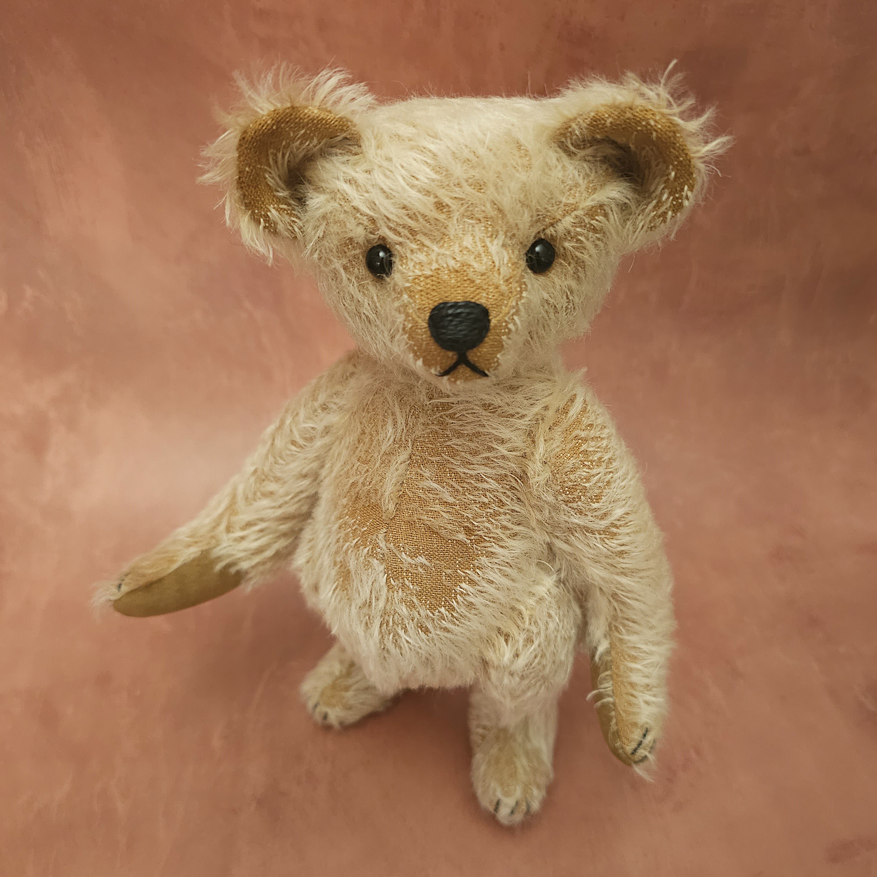 Boone: a handmade mohair teddy bear