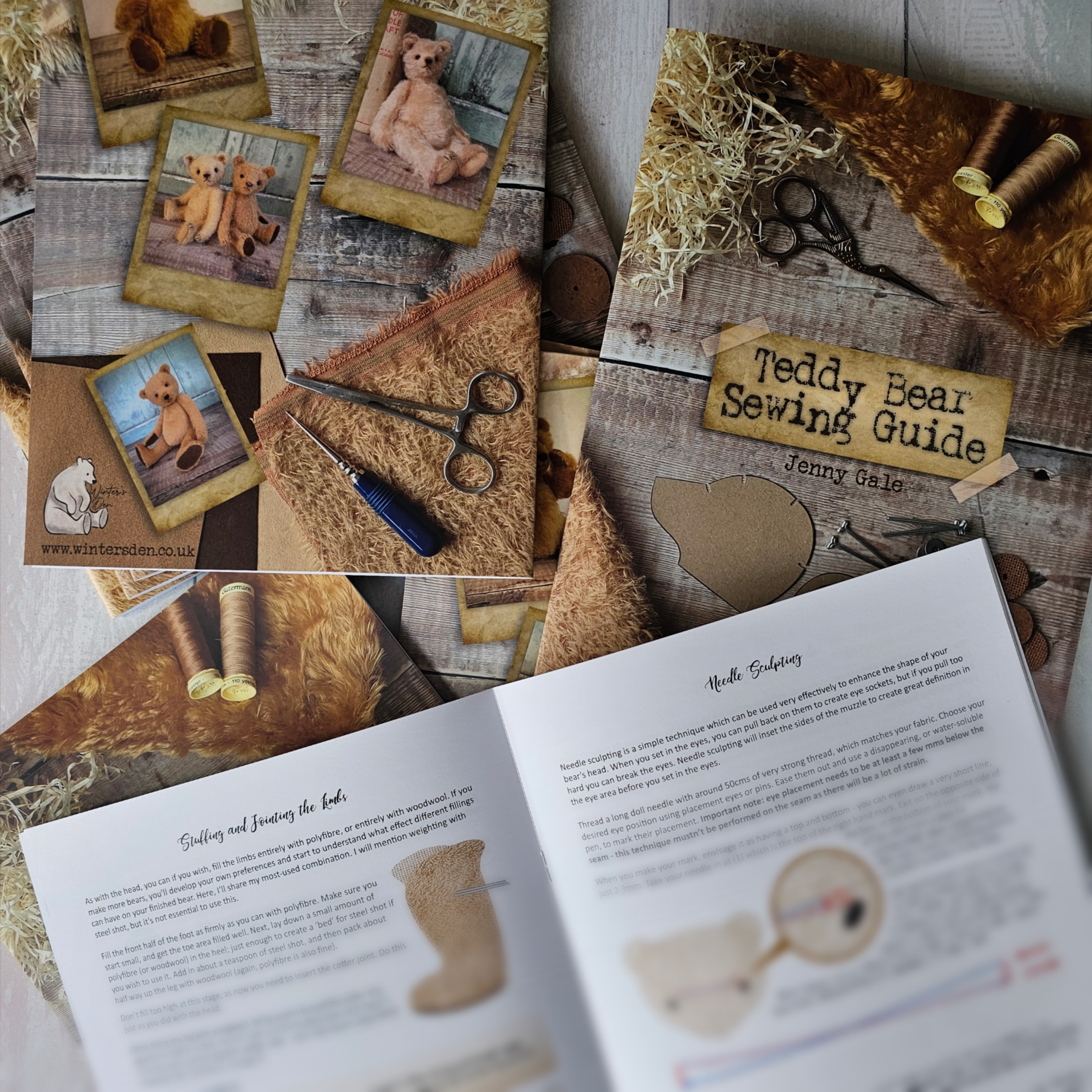 Bear Sewing Guide with pattern