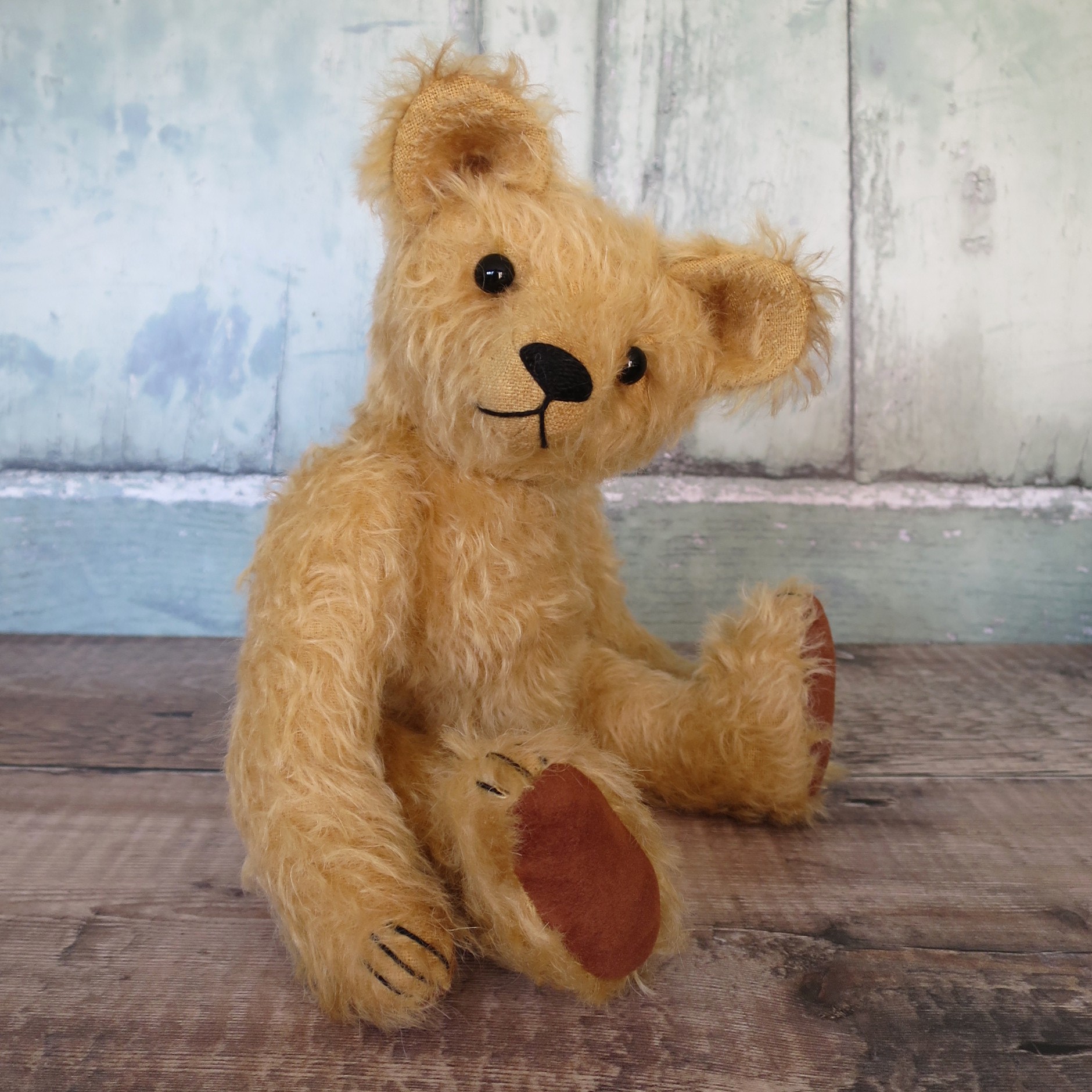 Rafferty: a handmade mohair teddy bear