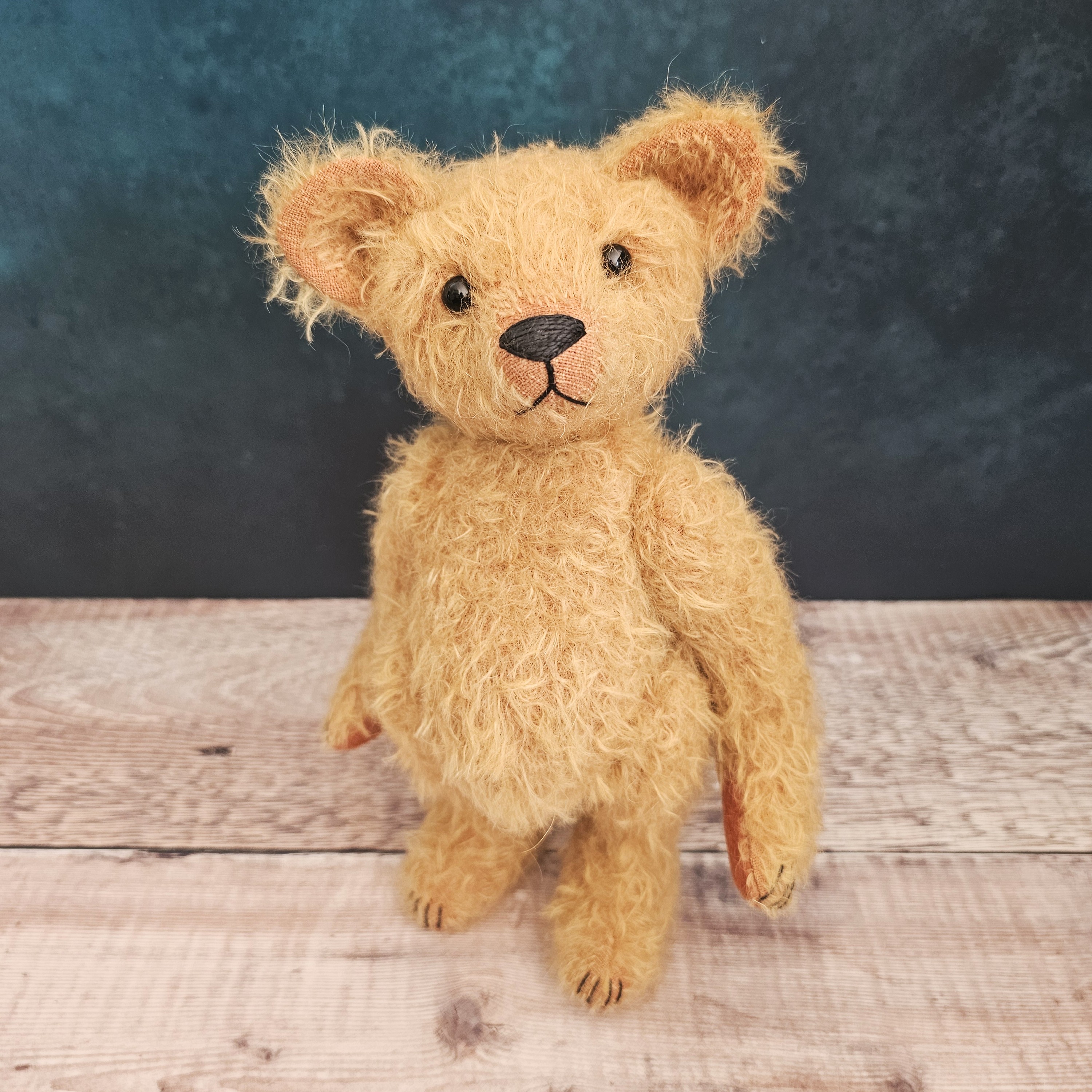 Larkin: a handmade mohair teddy bear
