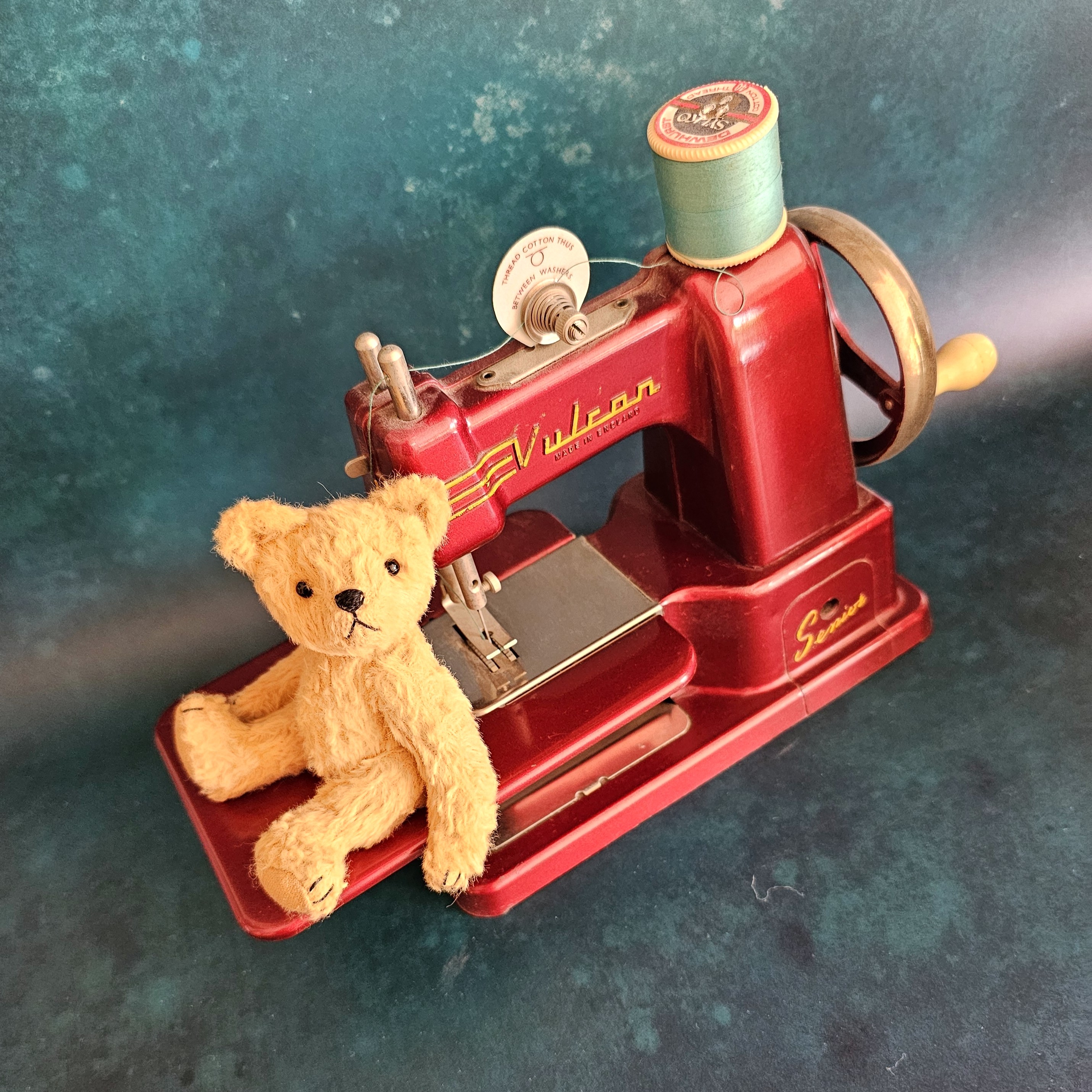 Winslow: a handmade viscose teddy bear