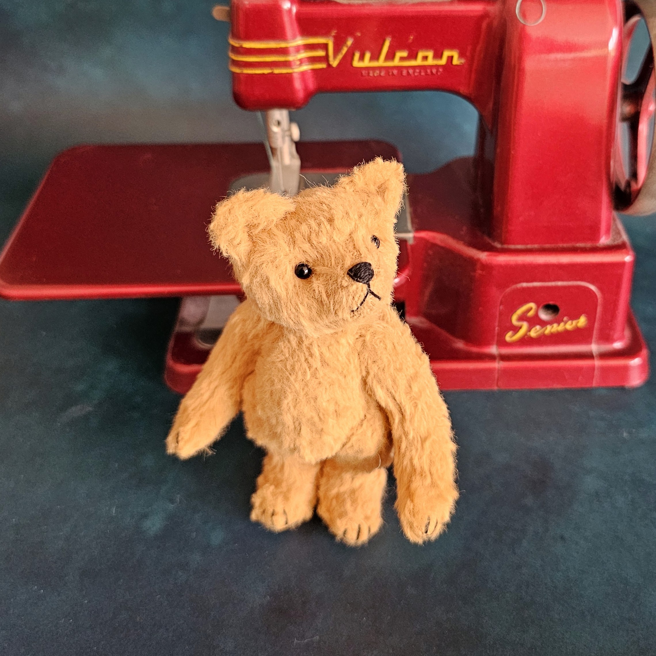 Winslow: a handmade viscose teddy bear