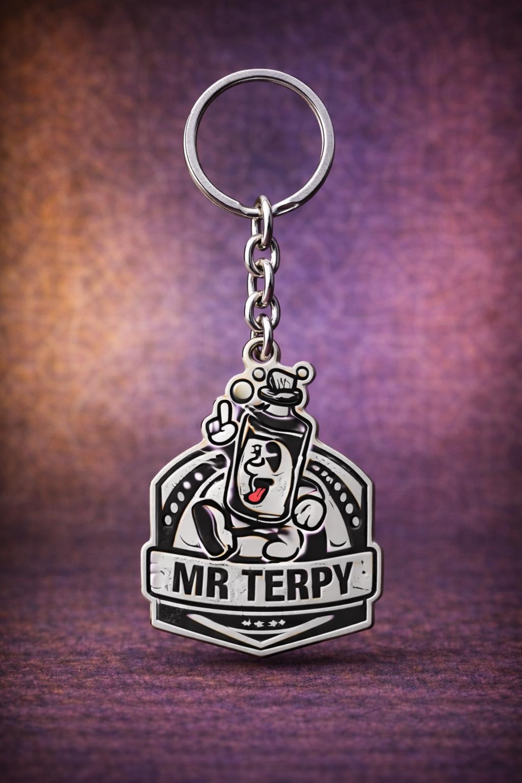 Mr Terpy Keychain