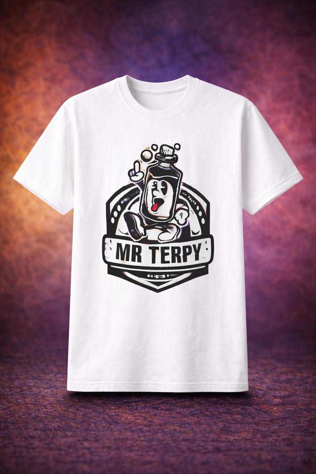 Mr Terpy Graphic T-Shirt White