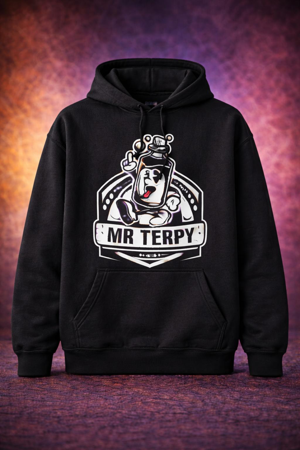 Mr Terpy Graphic Hoodie Black