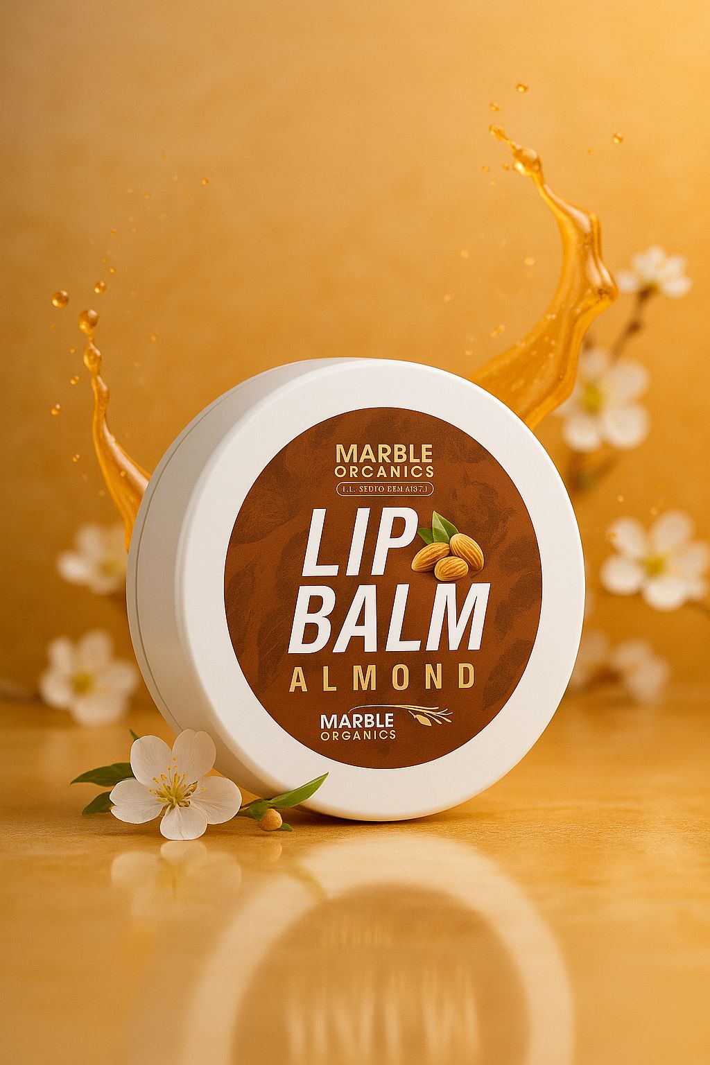 Maarble Organics- Lip Balm (Almond & Cow Ghee)
