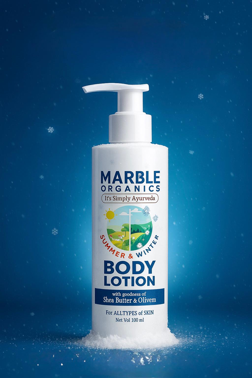 Maarble Organics- Body Lotion (Summer & Winter)