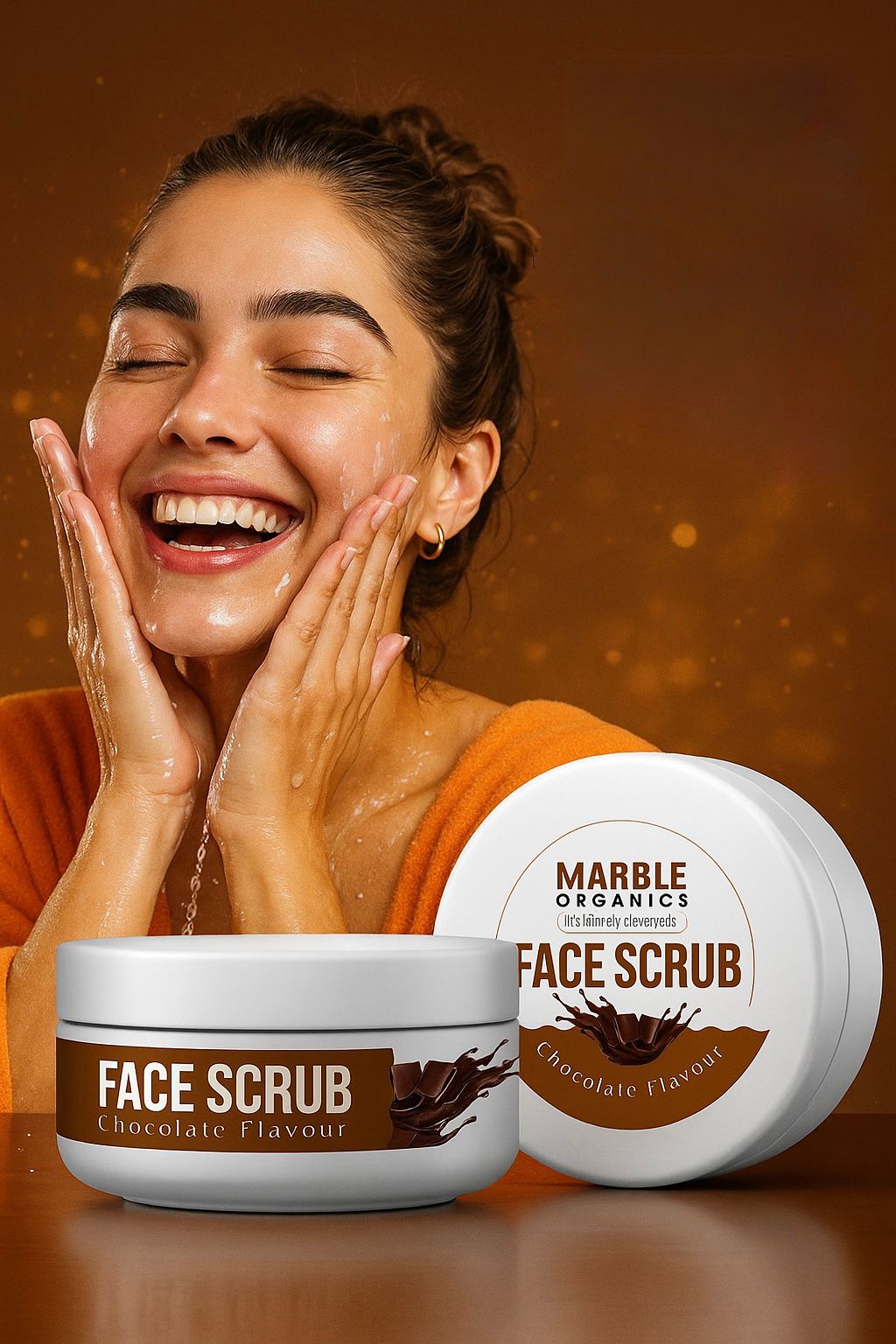 Maarble Organics- Face Scrub (Chocolate)