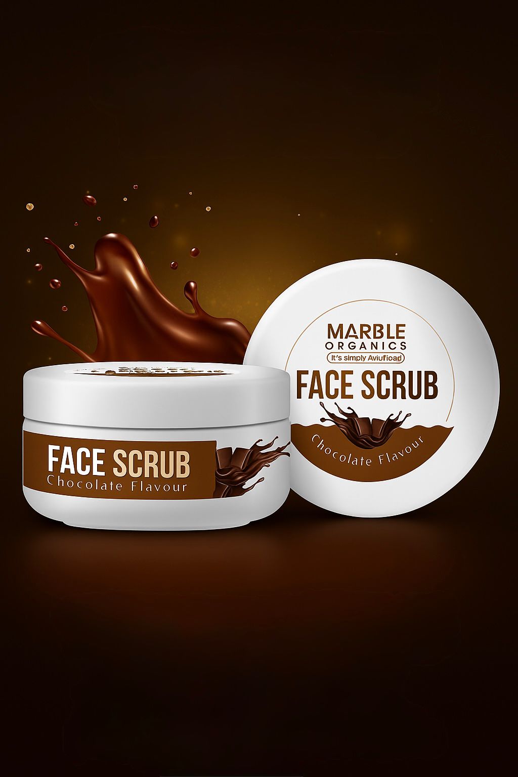 Maarble Organics- Face Scrub (Chocolate)
