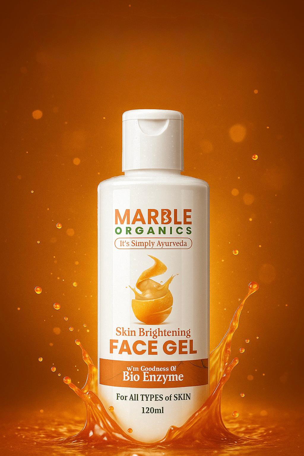 Maarble Organics-Skin Treatment Face Gel (Turmeric & Orange)