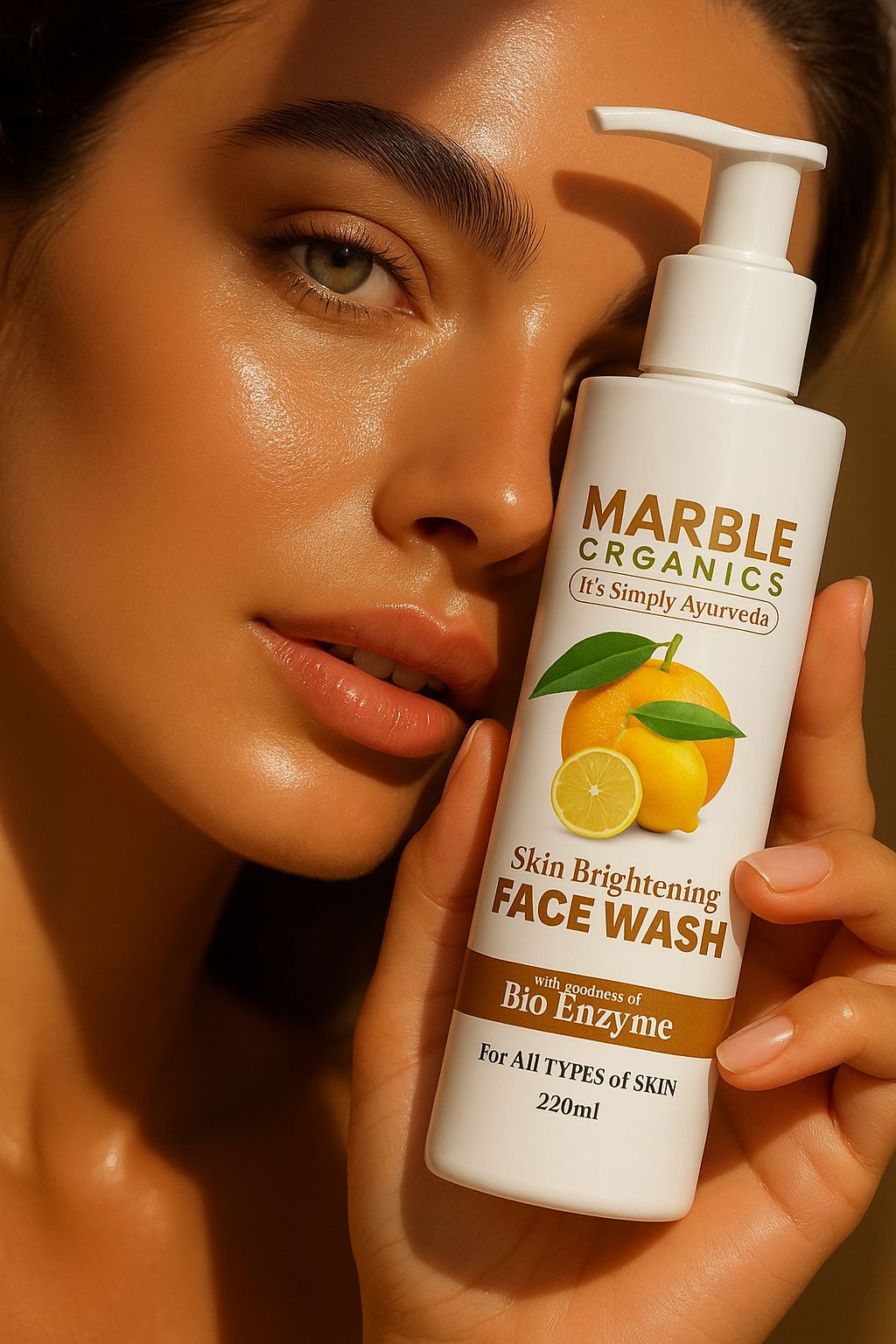 Maarble Organics- Skin Treatment Face Wash (Orange)