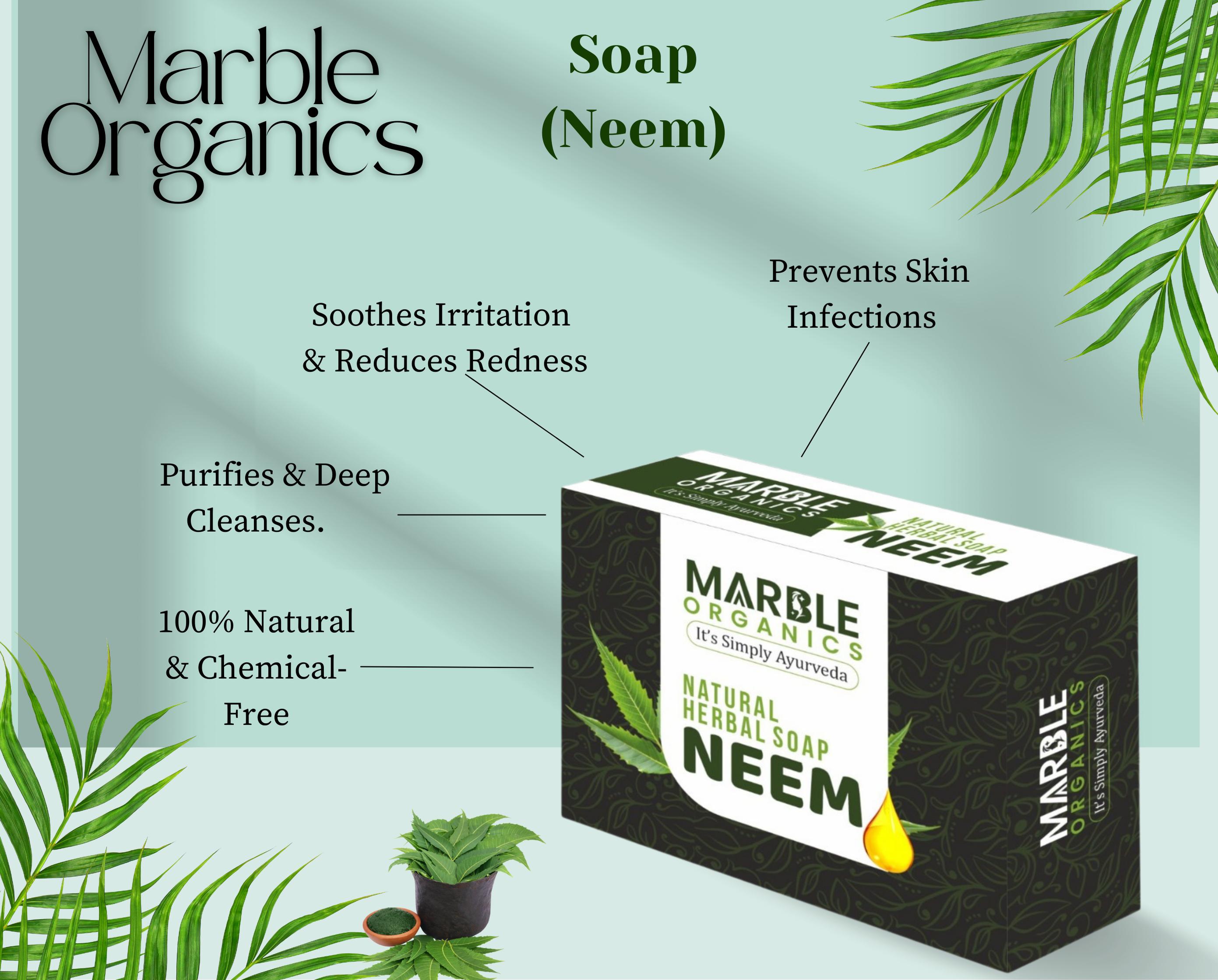 Maarble Organics- Herbal Soap (Neem)
