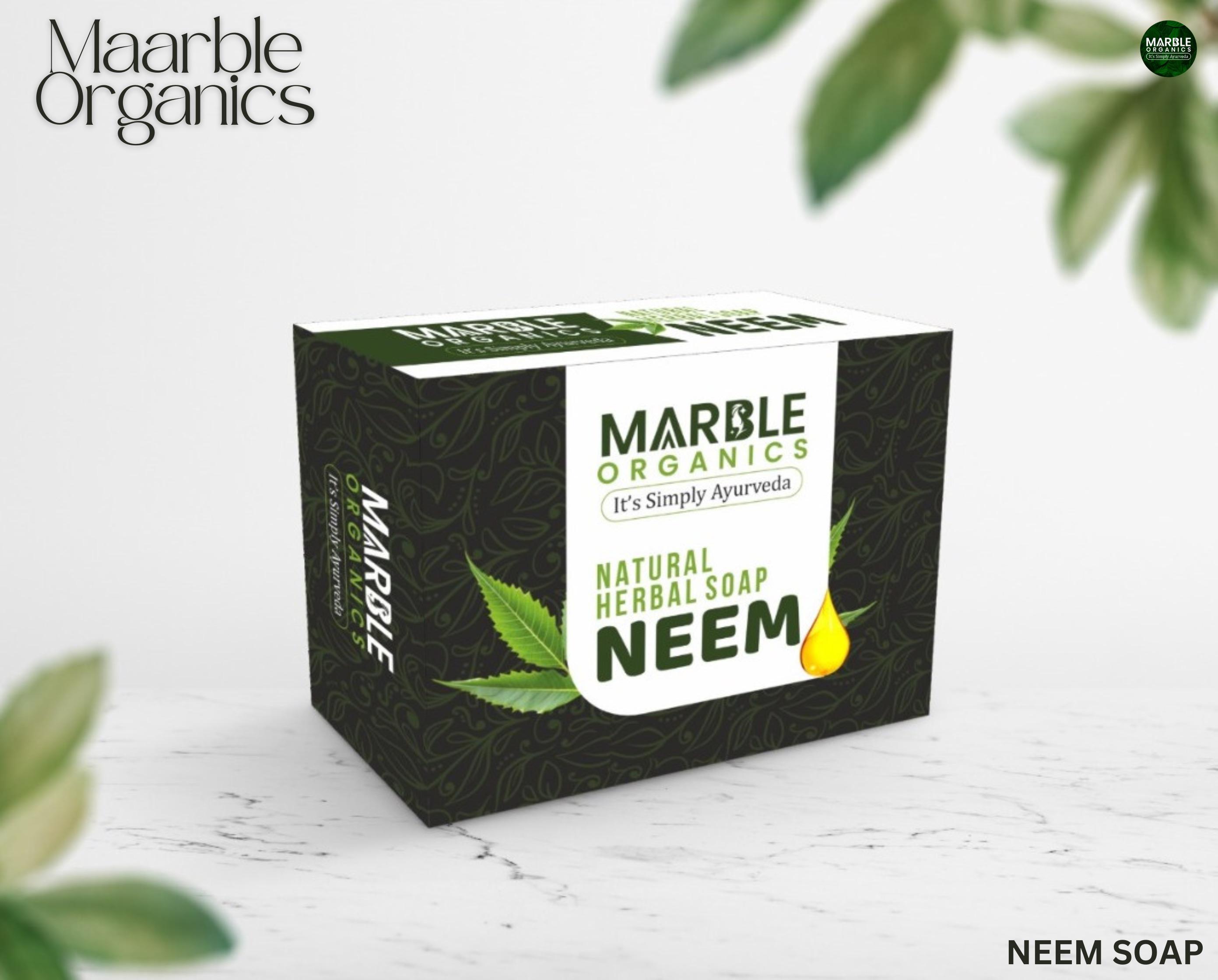 Maarble Organics- Herbal Soap (Neem)