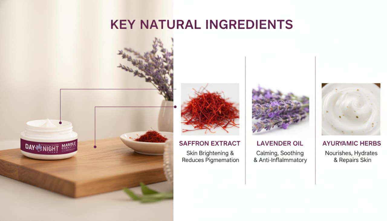 Maarble Organics-Day & Night Hydration Cream