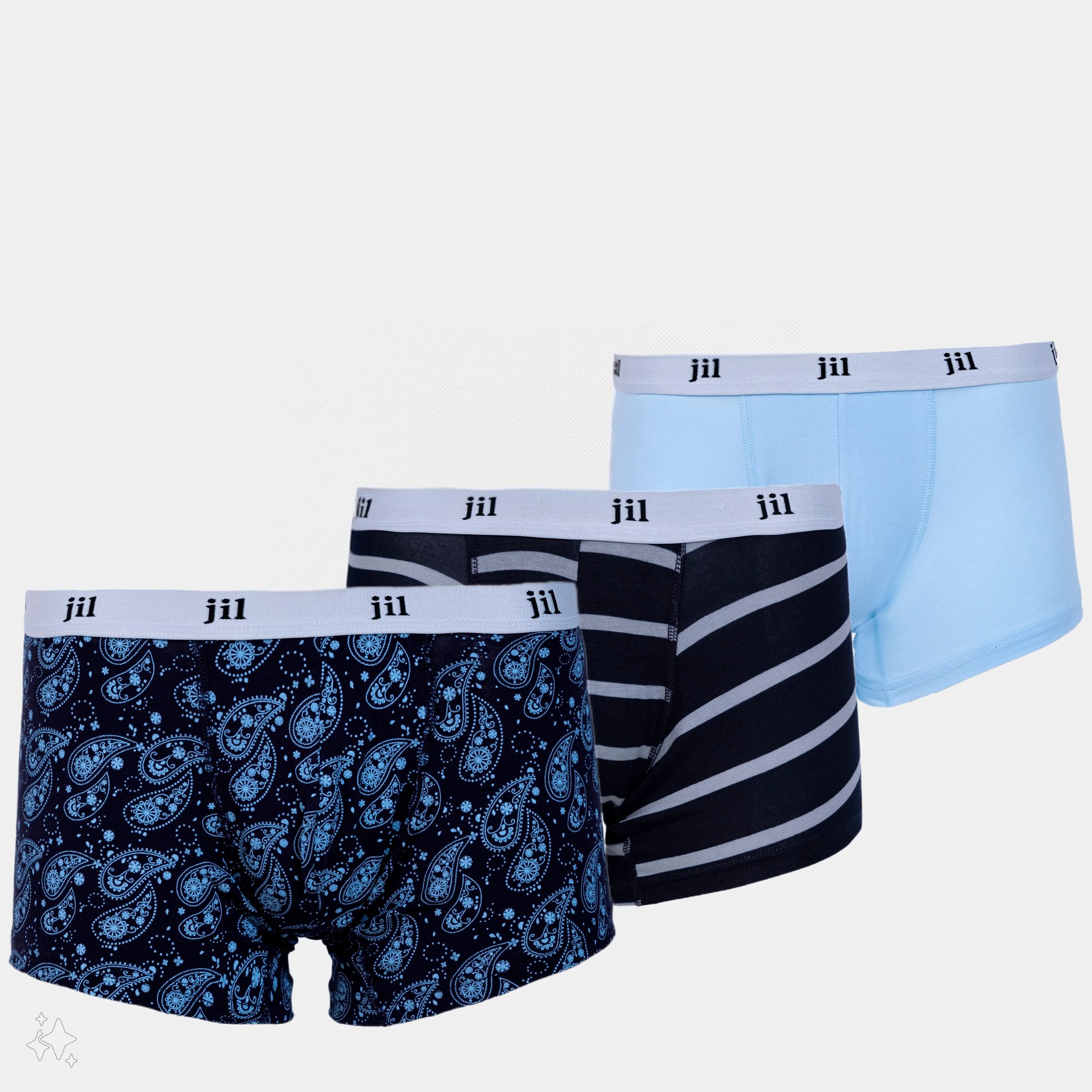 Men's Boxer, Pack of 3 , Cotton, Printed