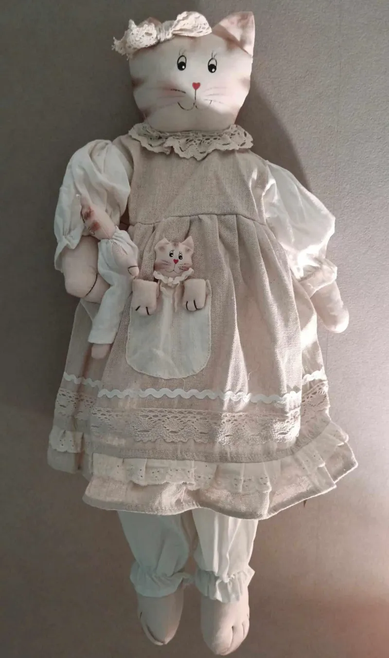Chat sac à sacs