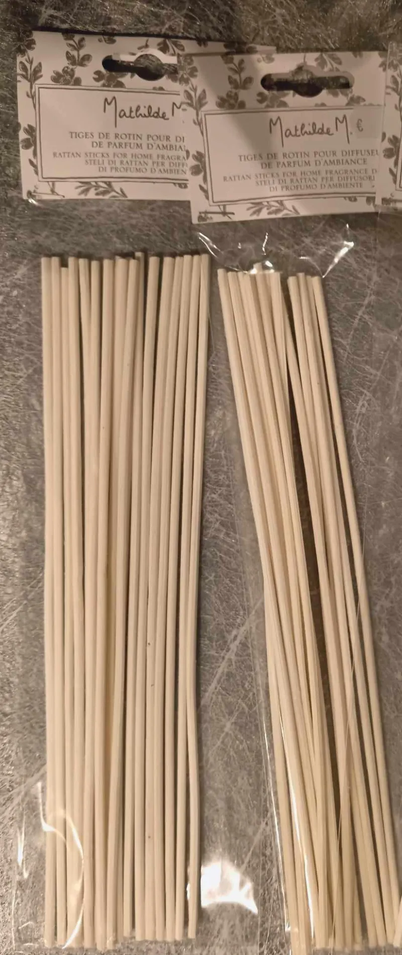Sachet de 18 tiges de rotin