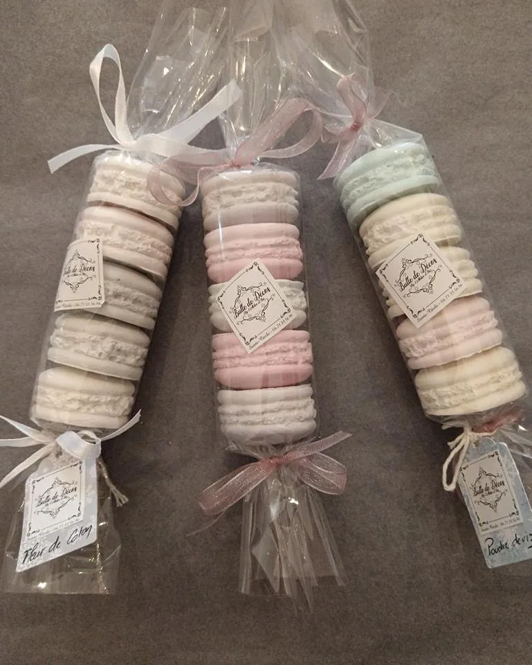 Ballotin de macarons parfumés