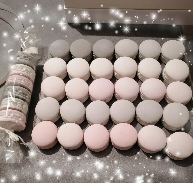 Ballotin de macarons parfumés