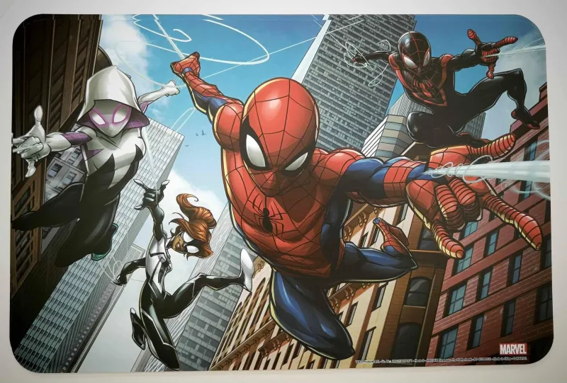 Set de table spiderman