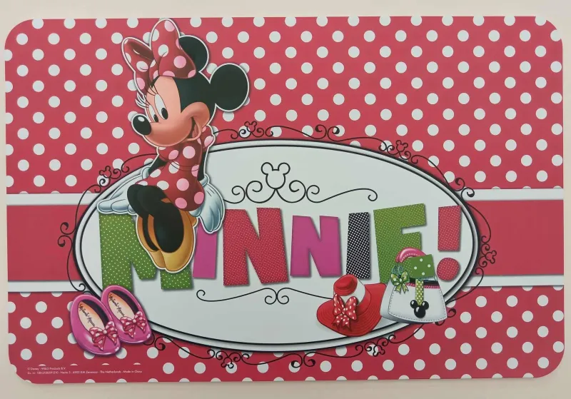 Set de table Minnie Mouse