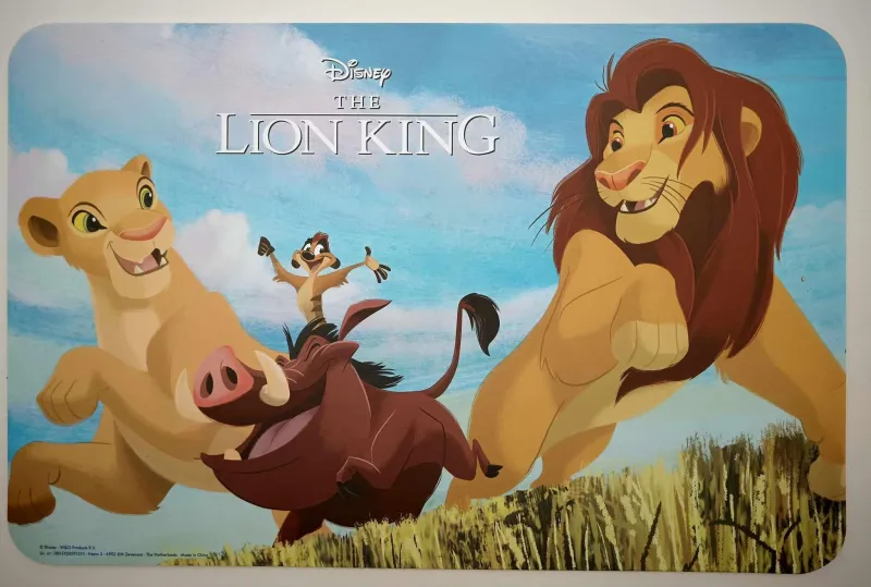 Set de table Roi lion