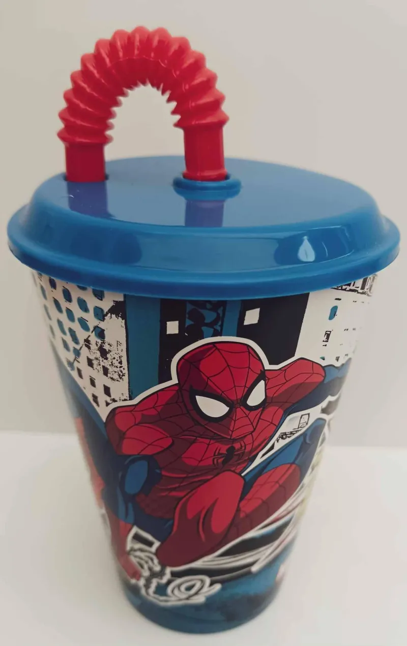 Gobelet à Paille Spiderman