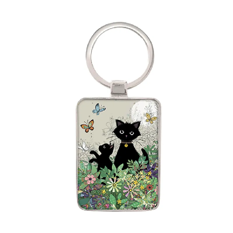 Porte-clé Chaton du Jardin