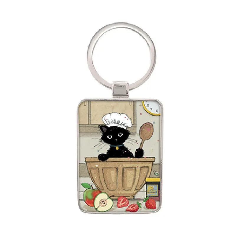 Porte-clé Chaton Pâtissier