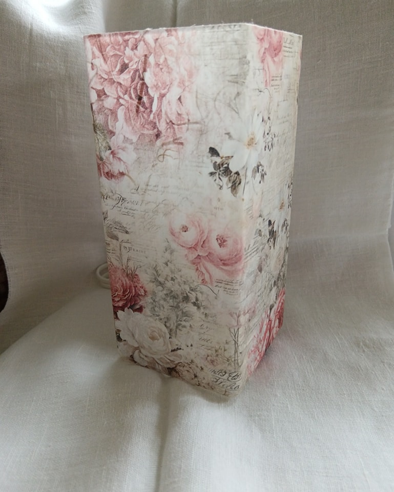 Lampe shabby-chic