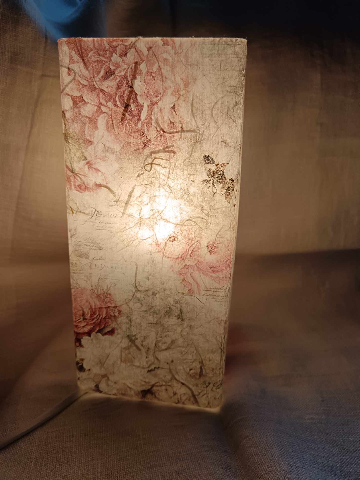 Lampe shabby-chic